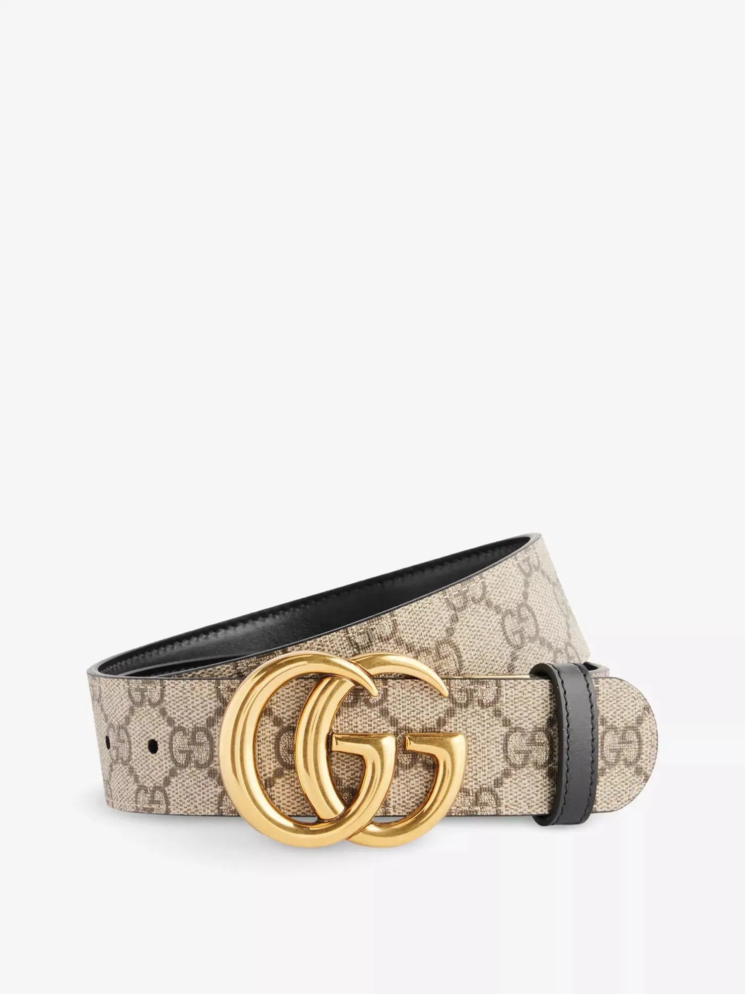 Gucci Women's Double G reversible leather belt Gucci