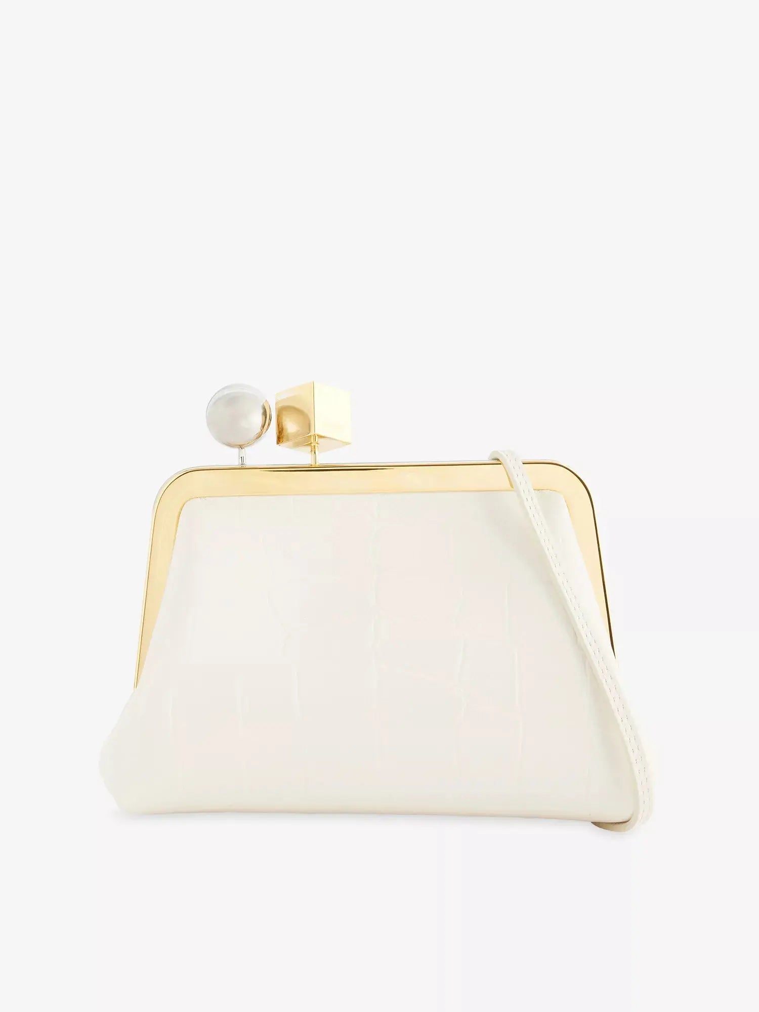 Jacquemus Women's The Berlingot Small Leather Clasp Bag Jacquemus