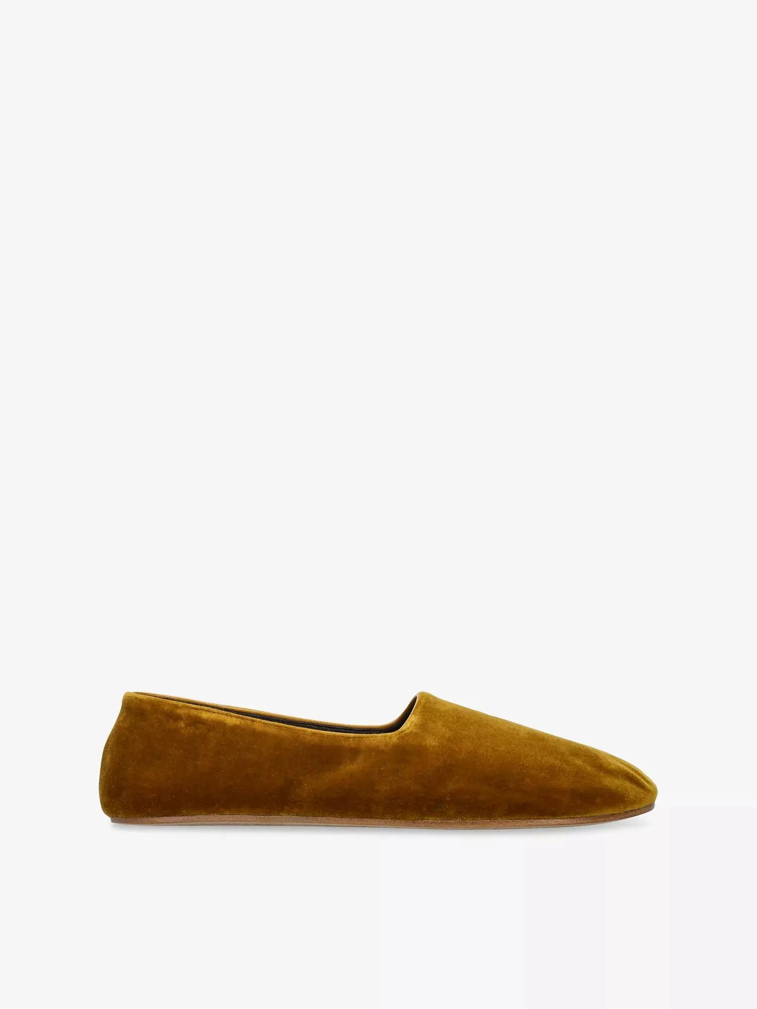 The Row Women's Ponti Velvet Slippers The Row