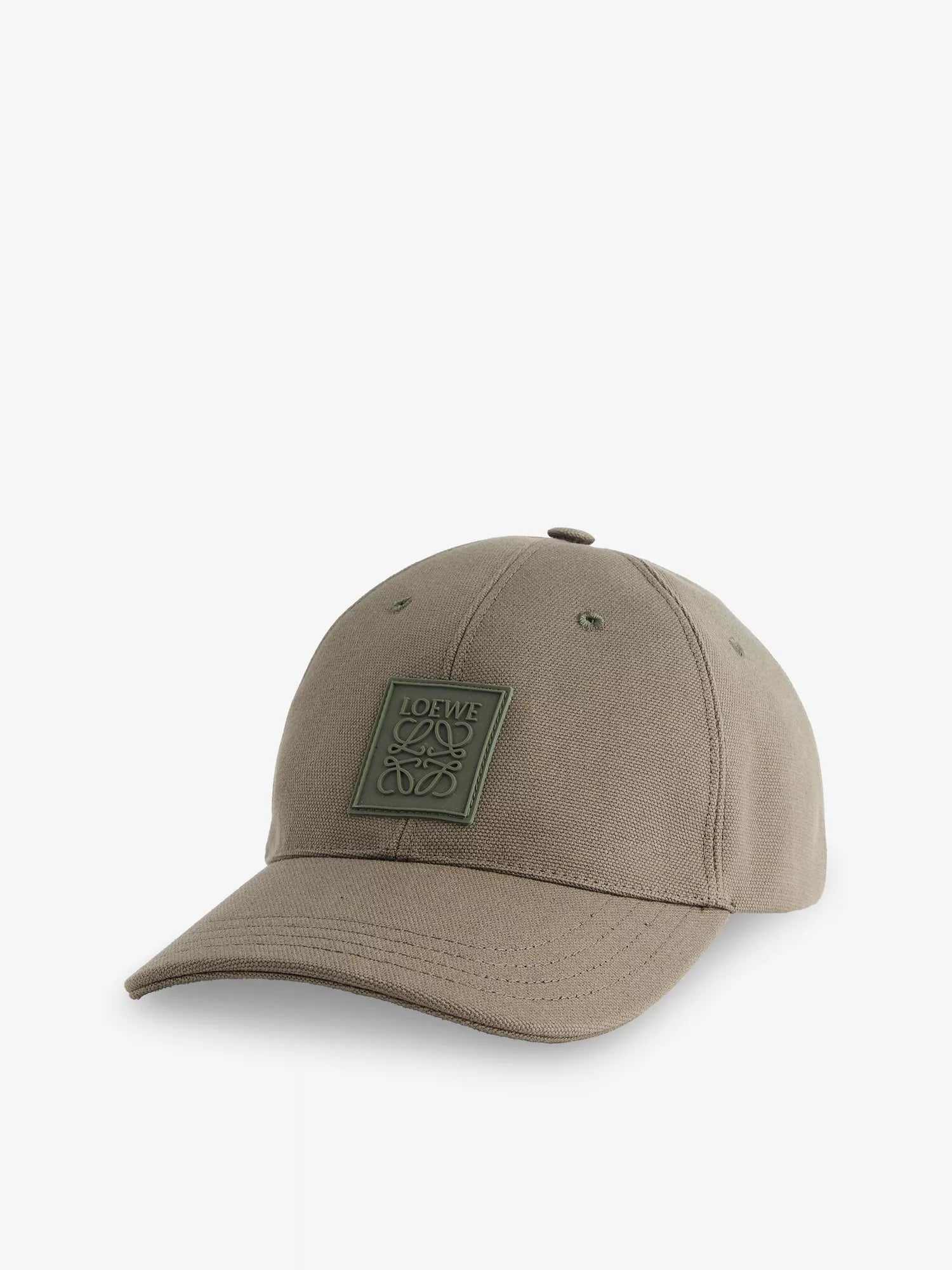 Loewe Men's Branded-Patch Cotton-Canvas Cap Loewe
