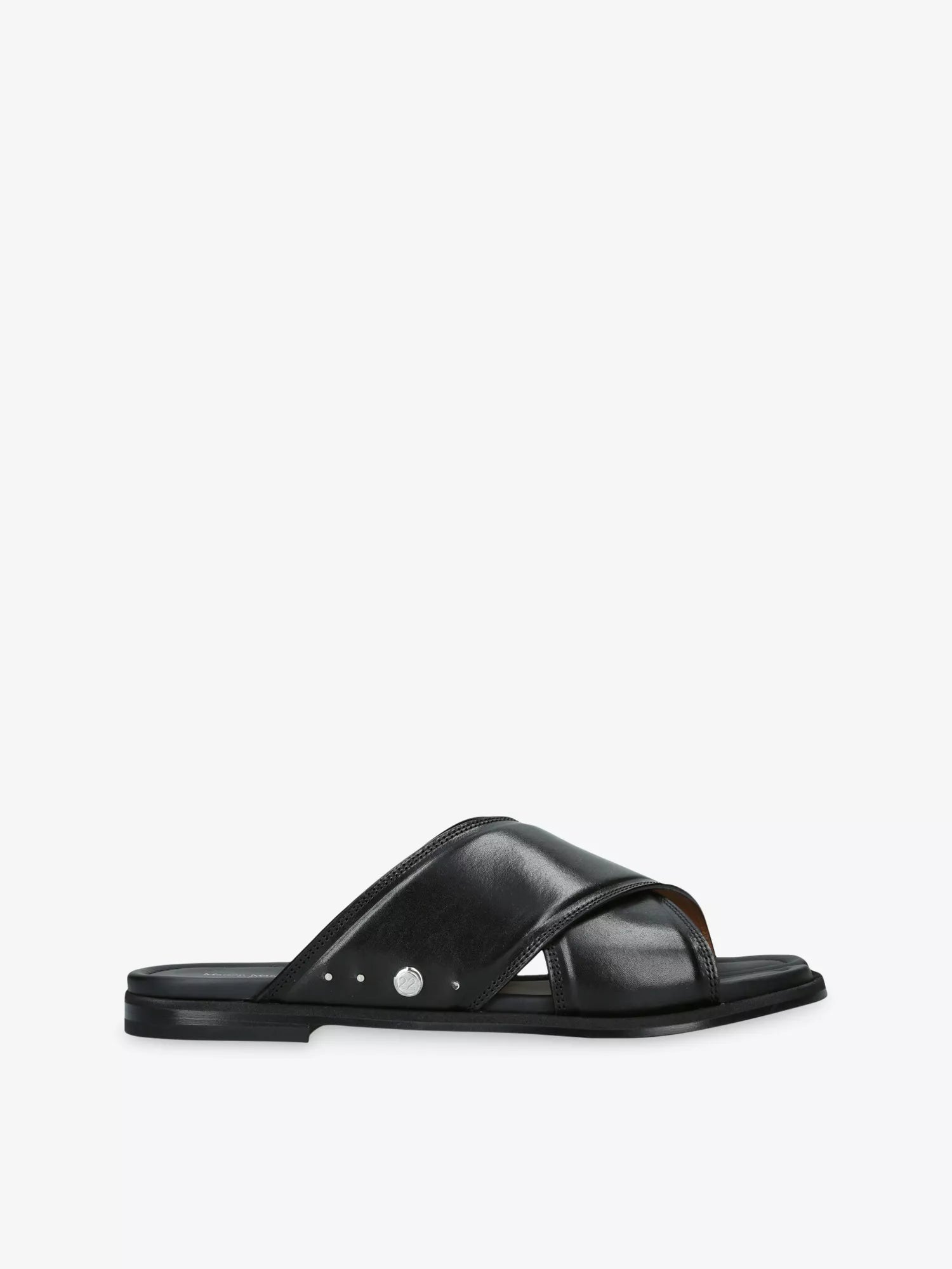 Maison Margiela Men's Tabi Numbers Leather Sandals Maison Margiela