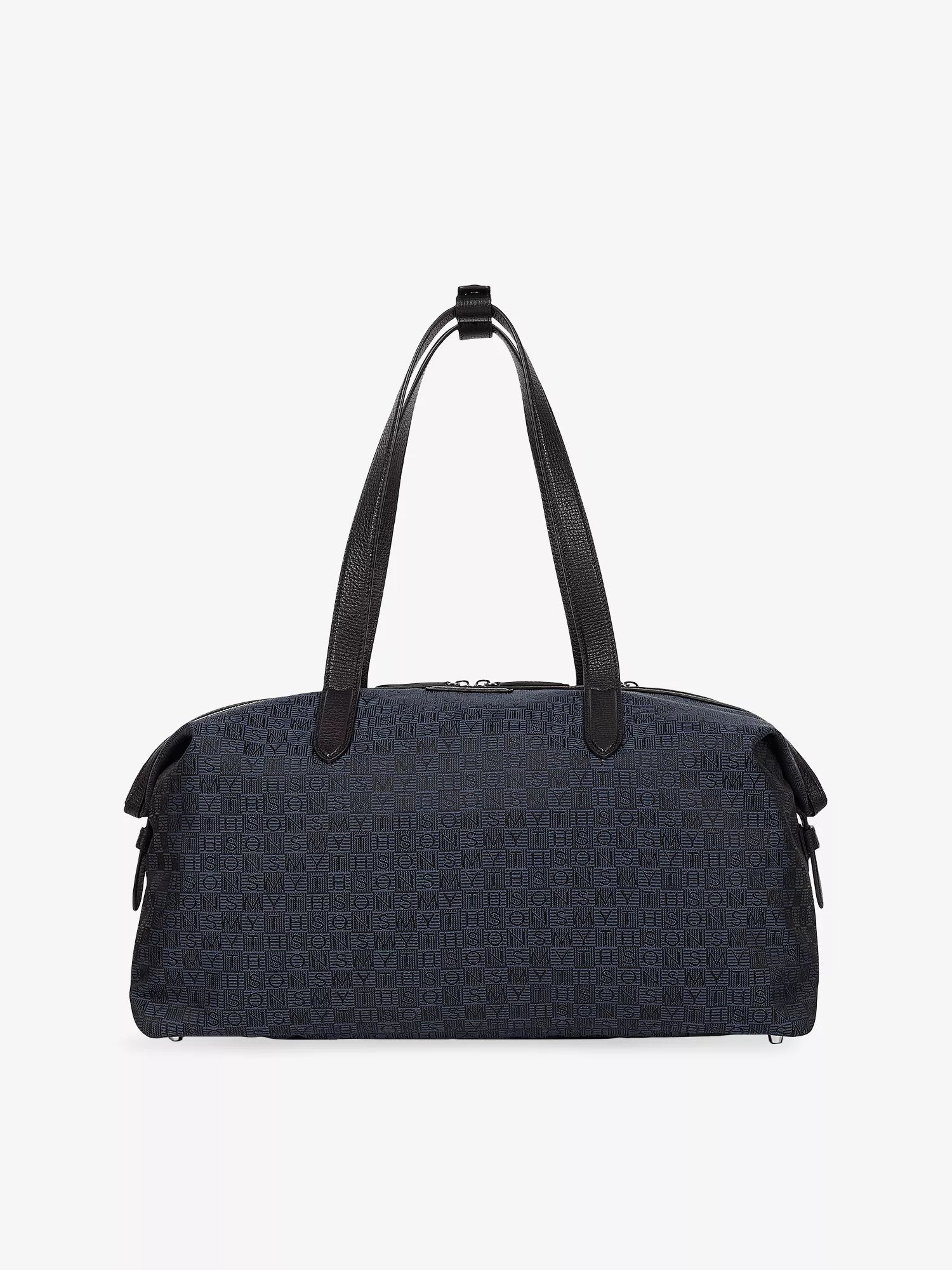 Smythson Men's Monogram-Stamp Small Canvas Travel Bag Smythson