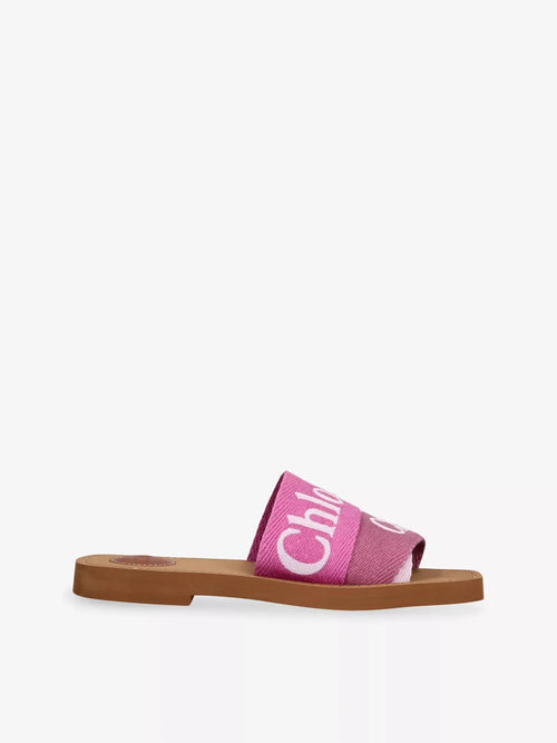 Chloe Women's Woody Canvas Sandals Chloe