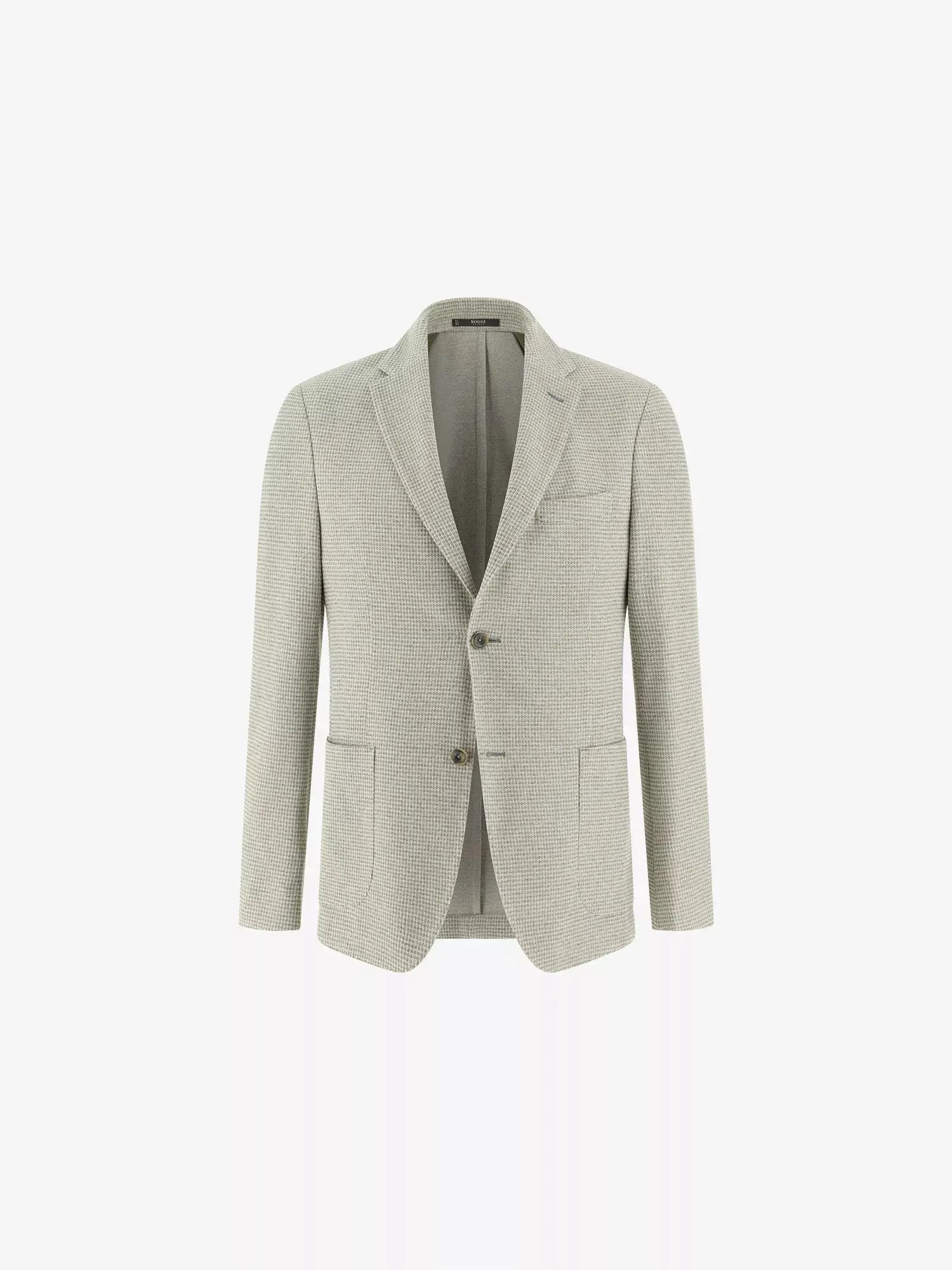 Boggi Milano Men's Textured Single-Breasted Linen and Cotton-Blend Blazer Boggi Milano