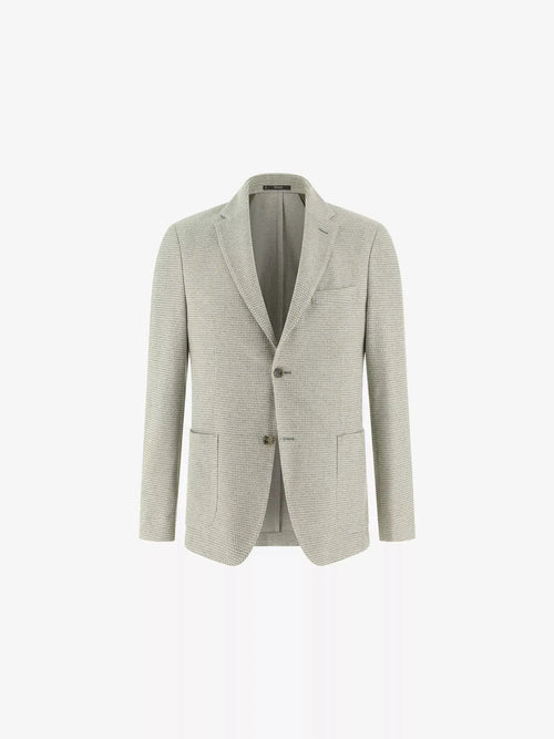 Boggi Milano Men's Textured Single-Breasted Linen and Cotton-Blend Blazer Boggi Milano