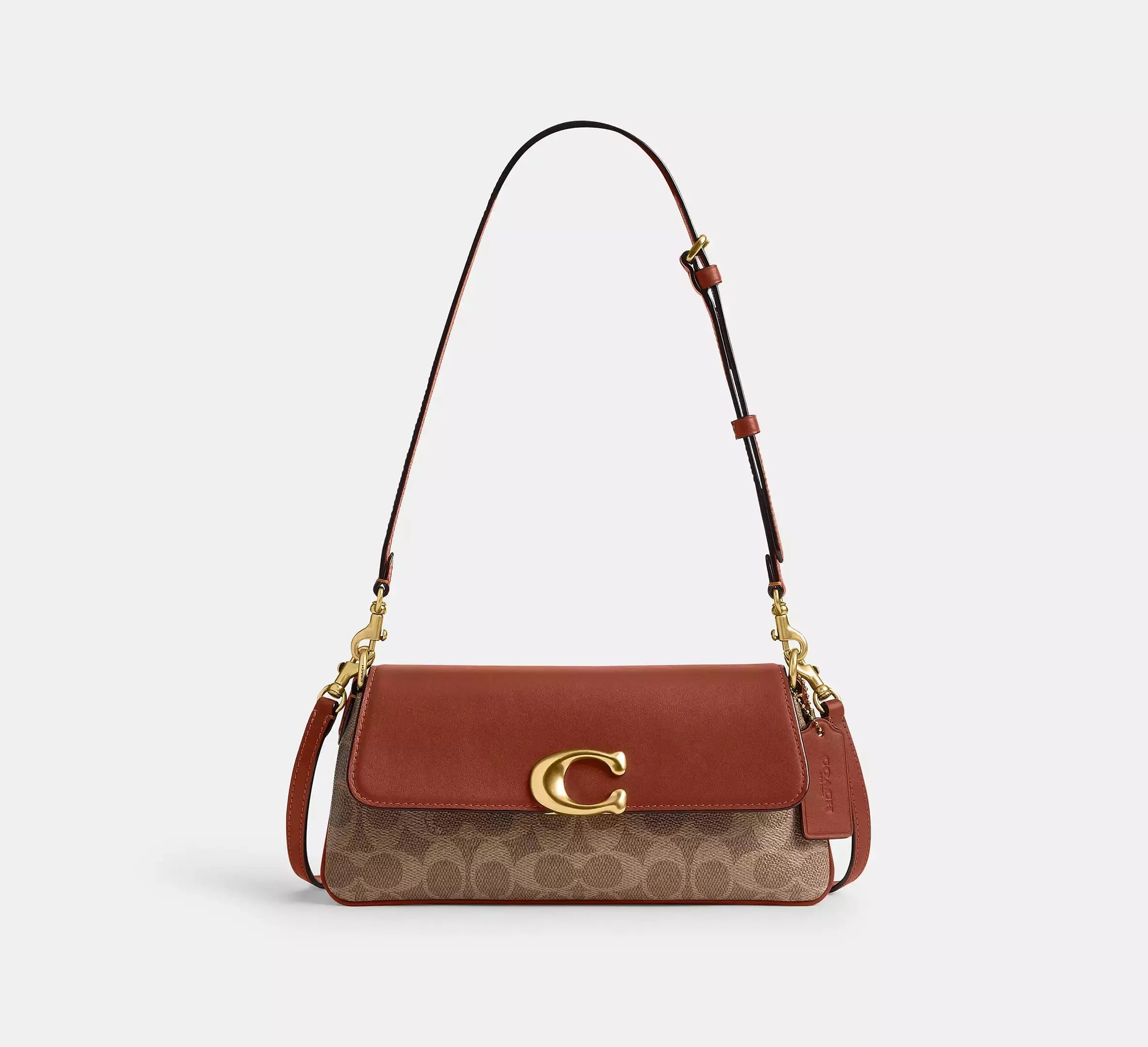 Coach Women's Jet Shoulder Bag In Signature Canvas Coach