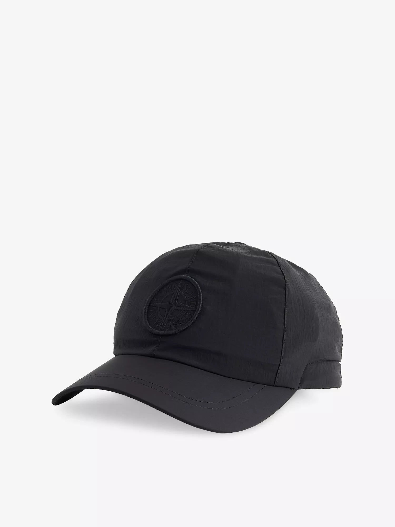 Stone Island Men's Compass embroidered-patch shell baseball cap Stone Island