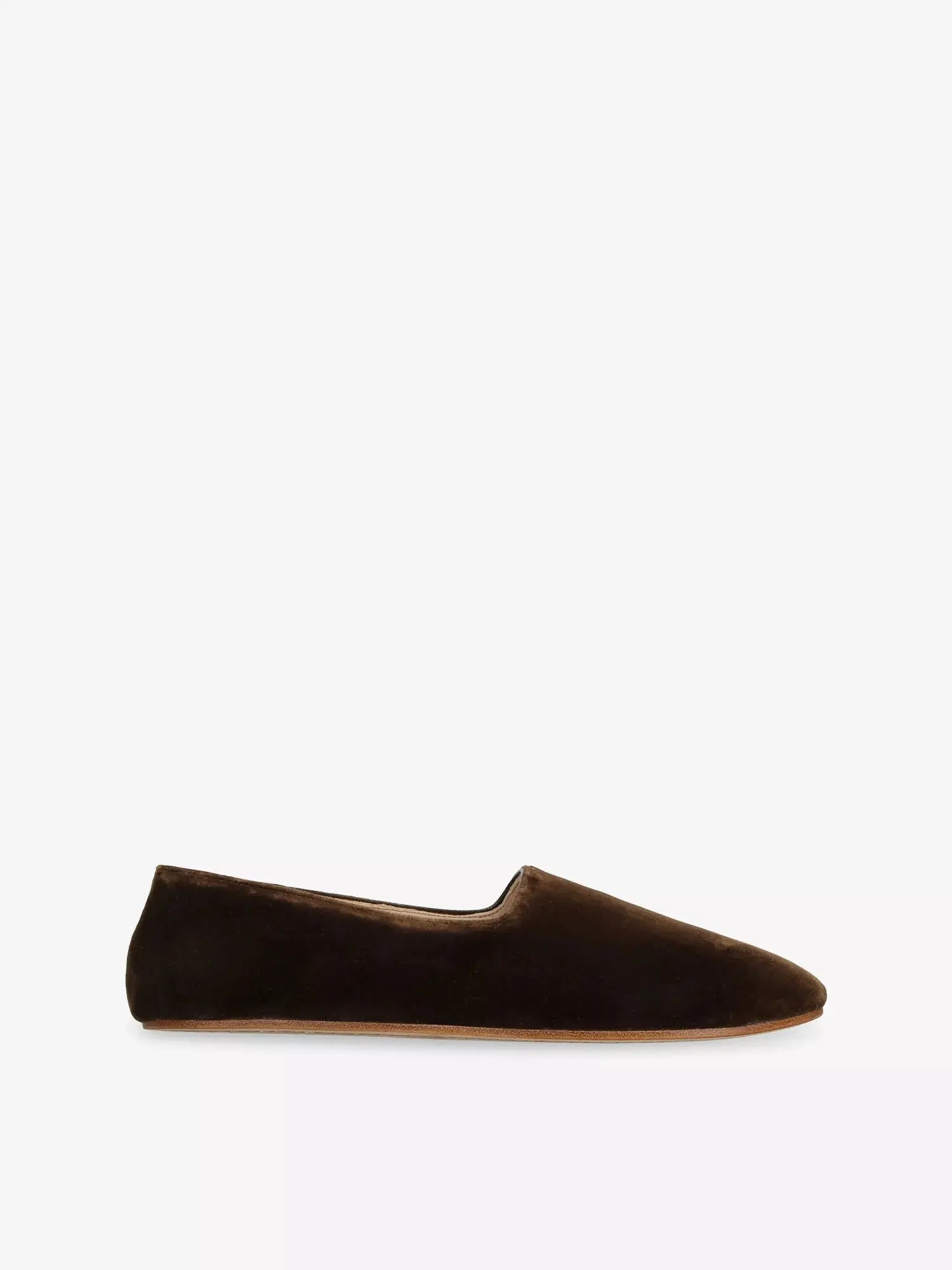 The Row Women's Ponti Velvet Slippers The Row