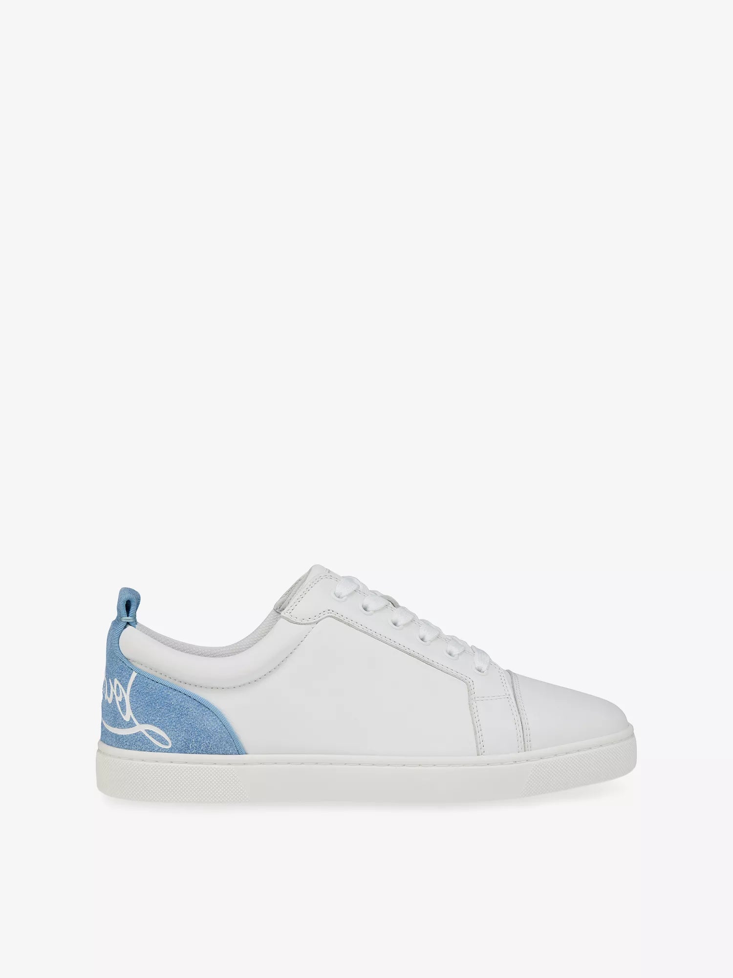 Christian Louboutin Men's Fun Louis Junior Leather Trainers Christian Louboutin