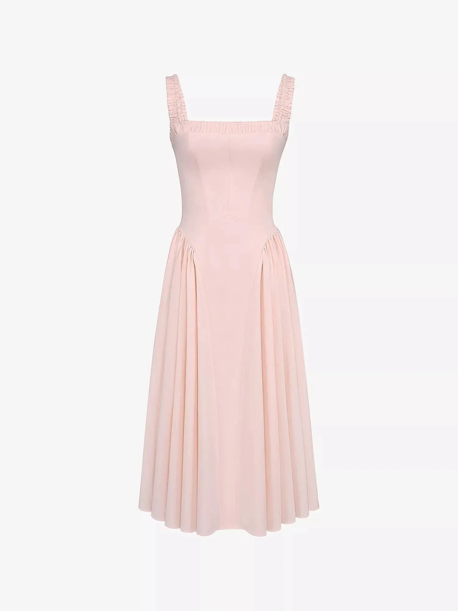House of CB Women's Dorothy Gathered Stretch-Cotton Midi Dress House of CB