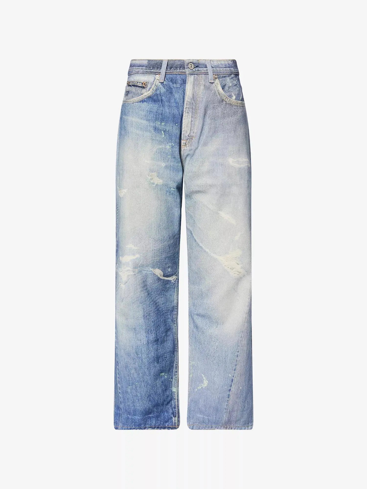 Our Legacy Men's Third Cut Faded-Wash Denim Jeans Our Legacy