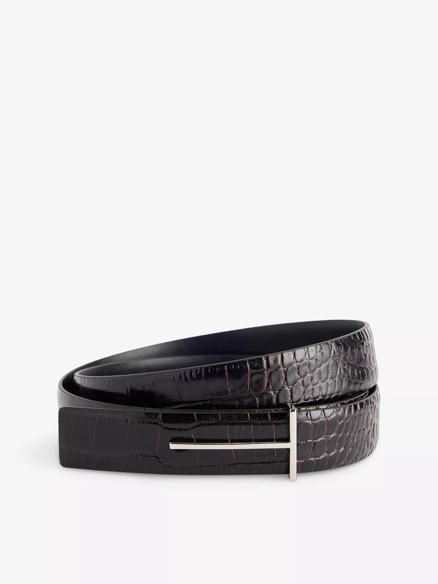 Tom Ford Men's Slim-T Reversible Leather Belt Tom Ford