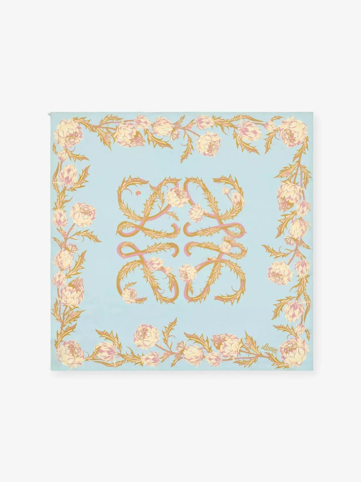 Loewe Women's Printed Square Silk Scarf Loewe