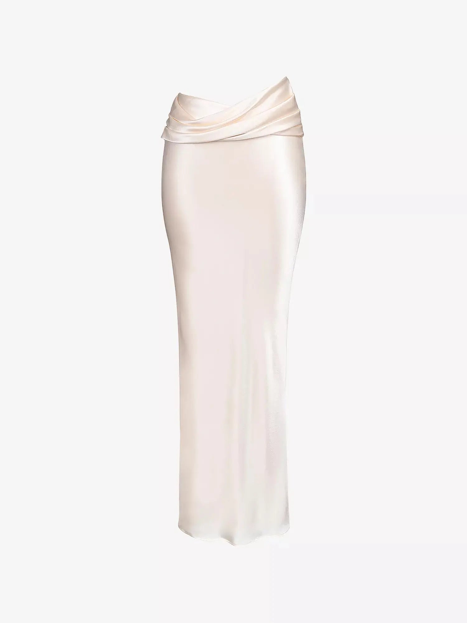House of CB Women's Beau Draped Satin Maxi Skirt House of CB