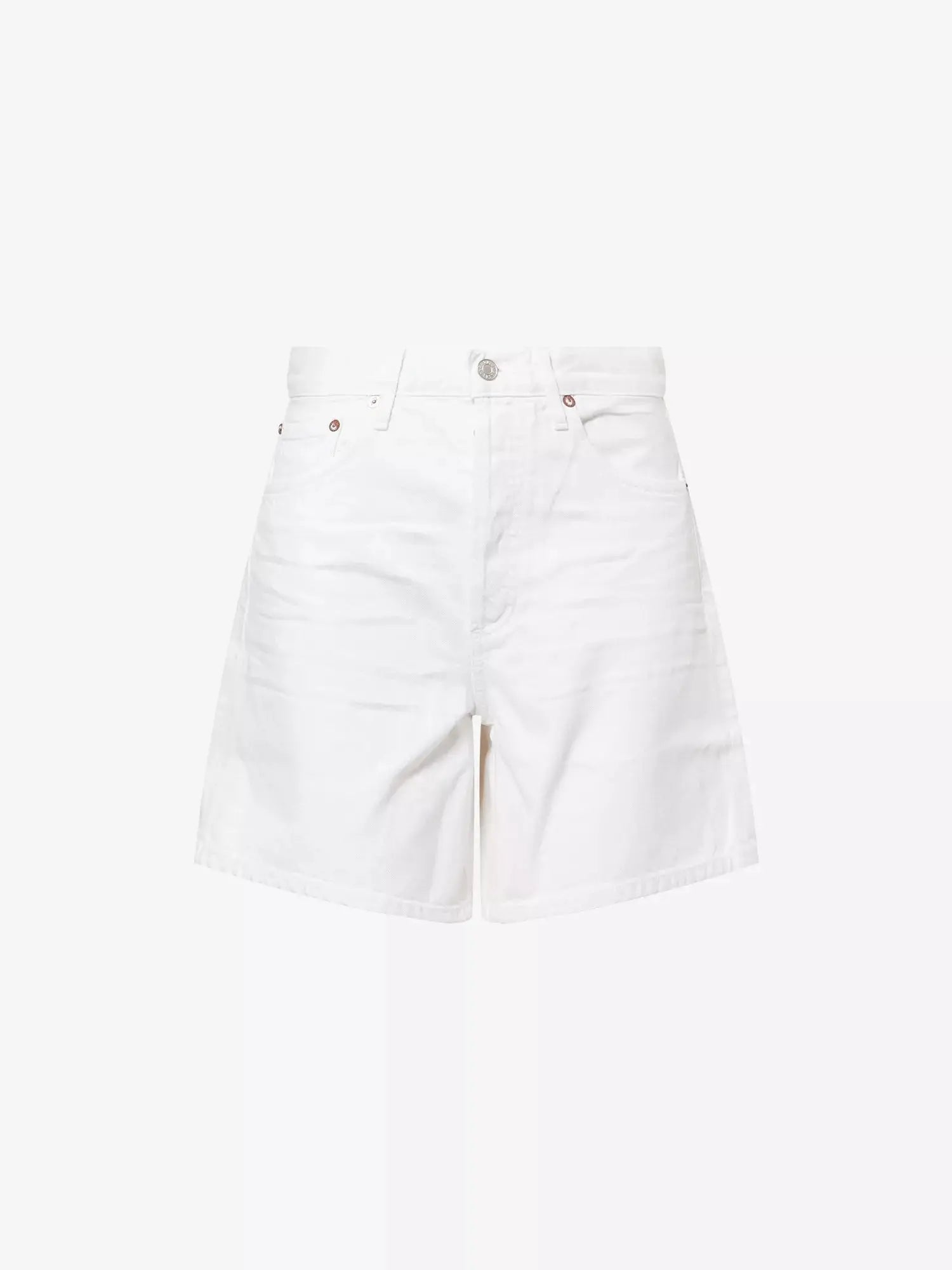 Agolde Women's Dame Wide-Leg Denim Shorts Agolde