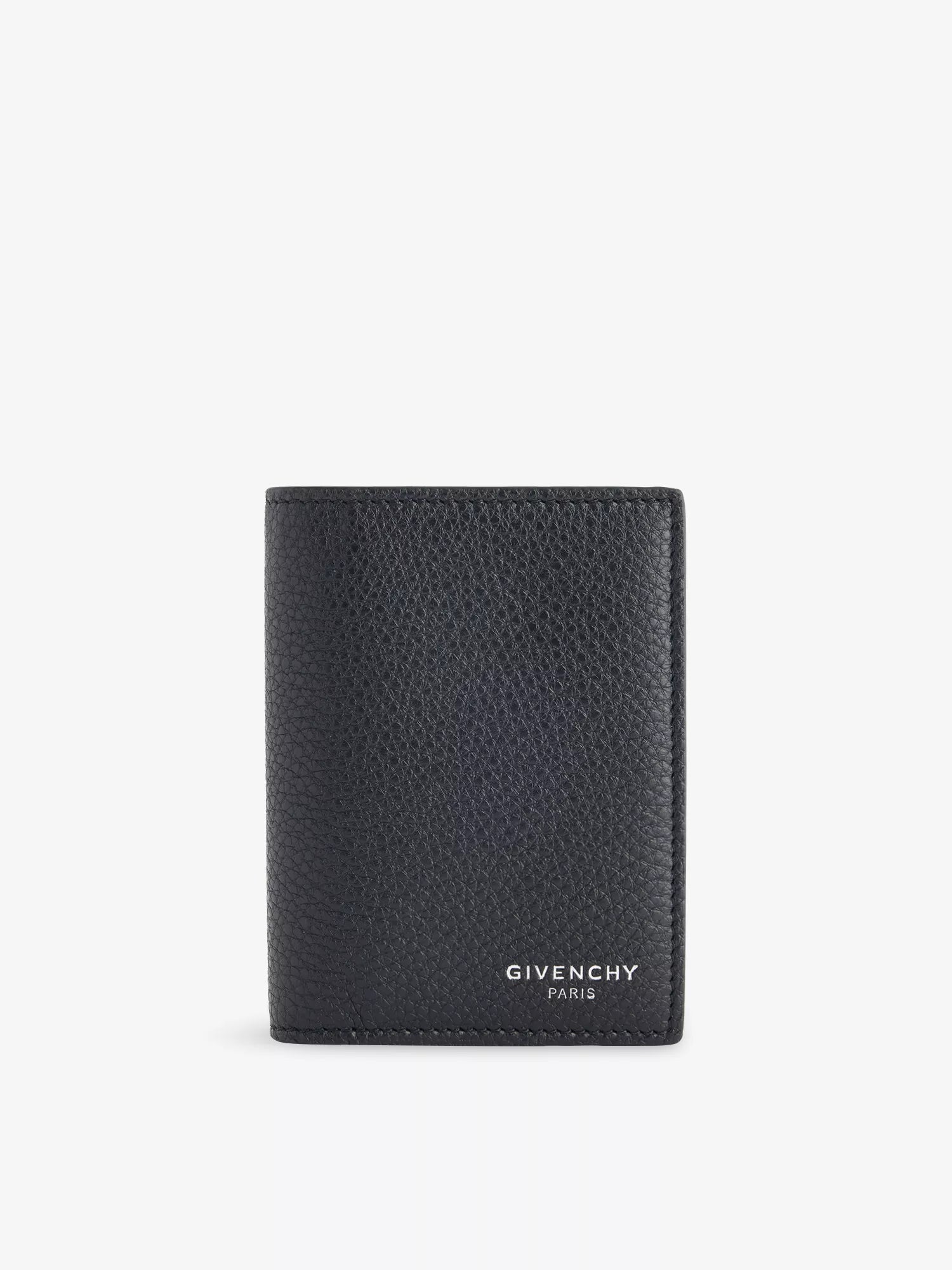 Givenchy Men's Foil-Logo Folded Leather Card Holder Givenchy
