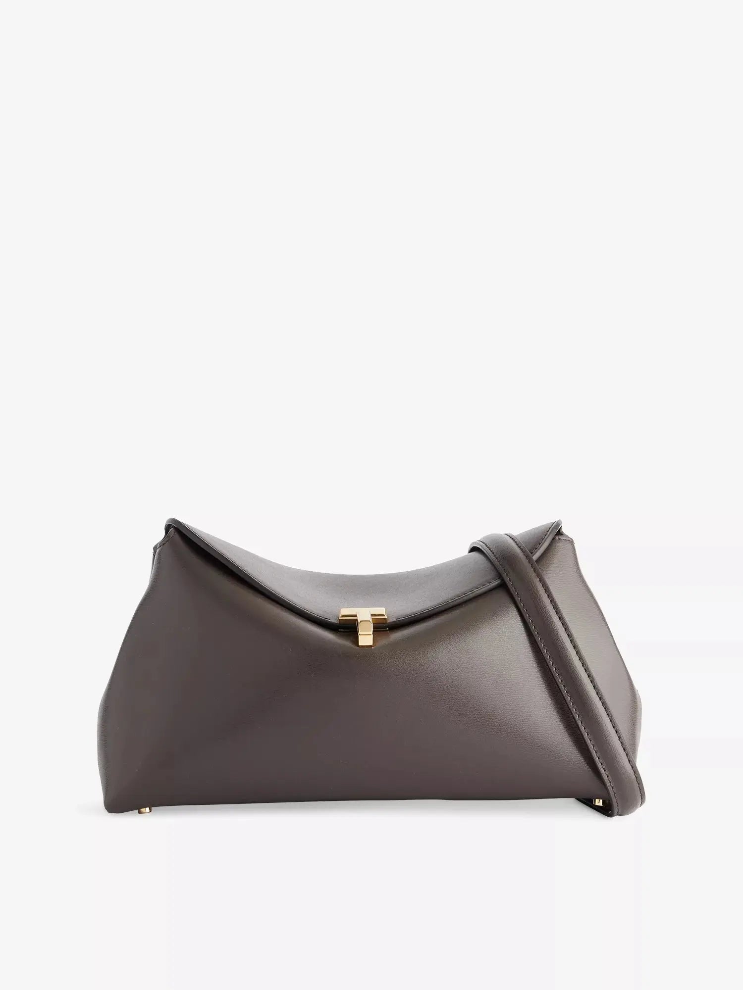 Toteme Women's T-Lock Mini Leather Clutch Bag Toteme
