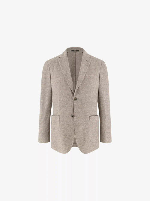 Boggi Milano Men's Textured Single-Breasted Linen and Cotton-Blend Blazer Boggi Milano