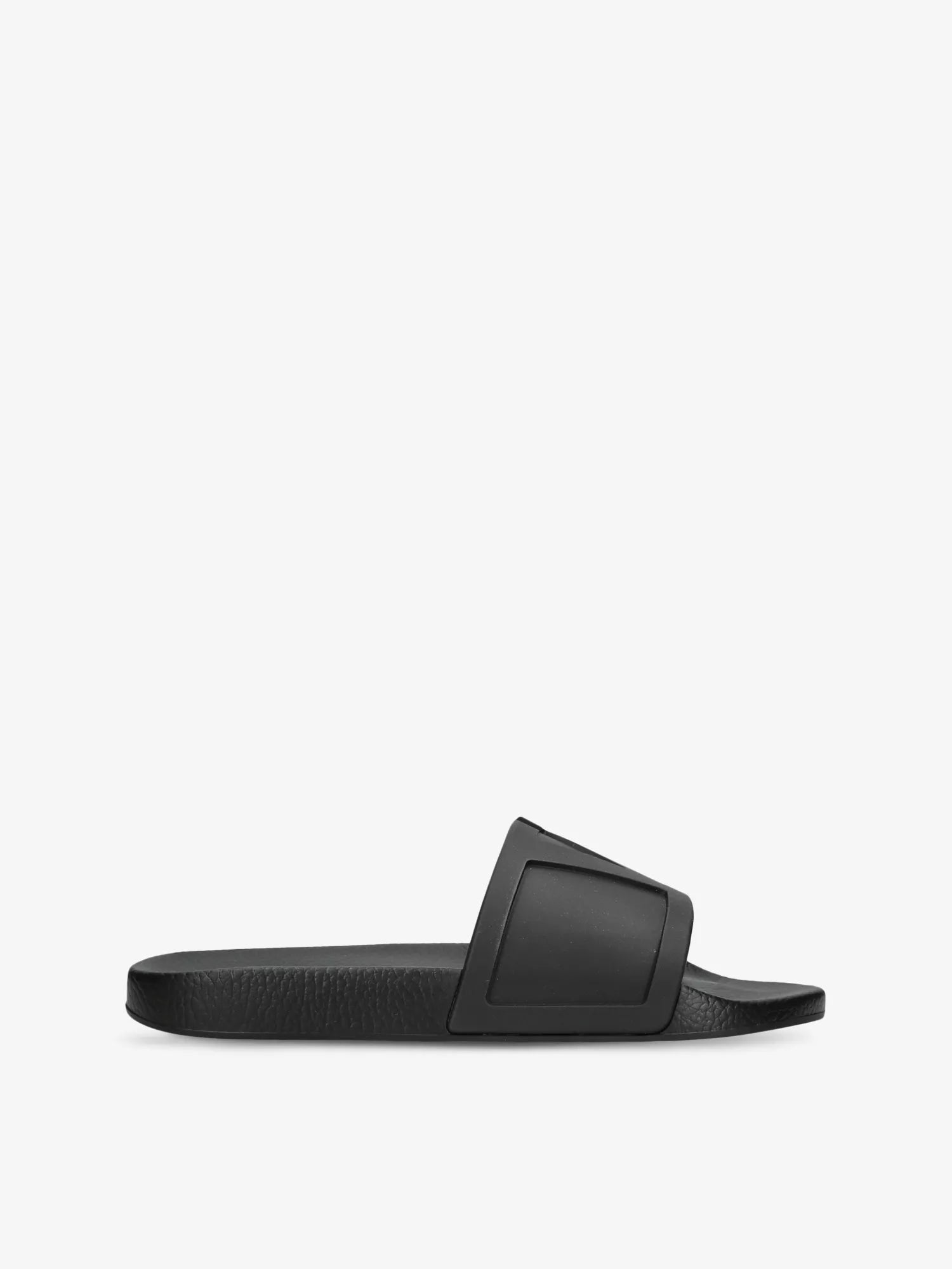 Valentino Garavani Men's Brand-Embossed Rubber Sliders Valentino Garavani