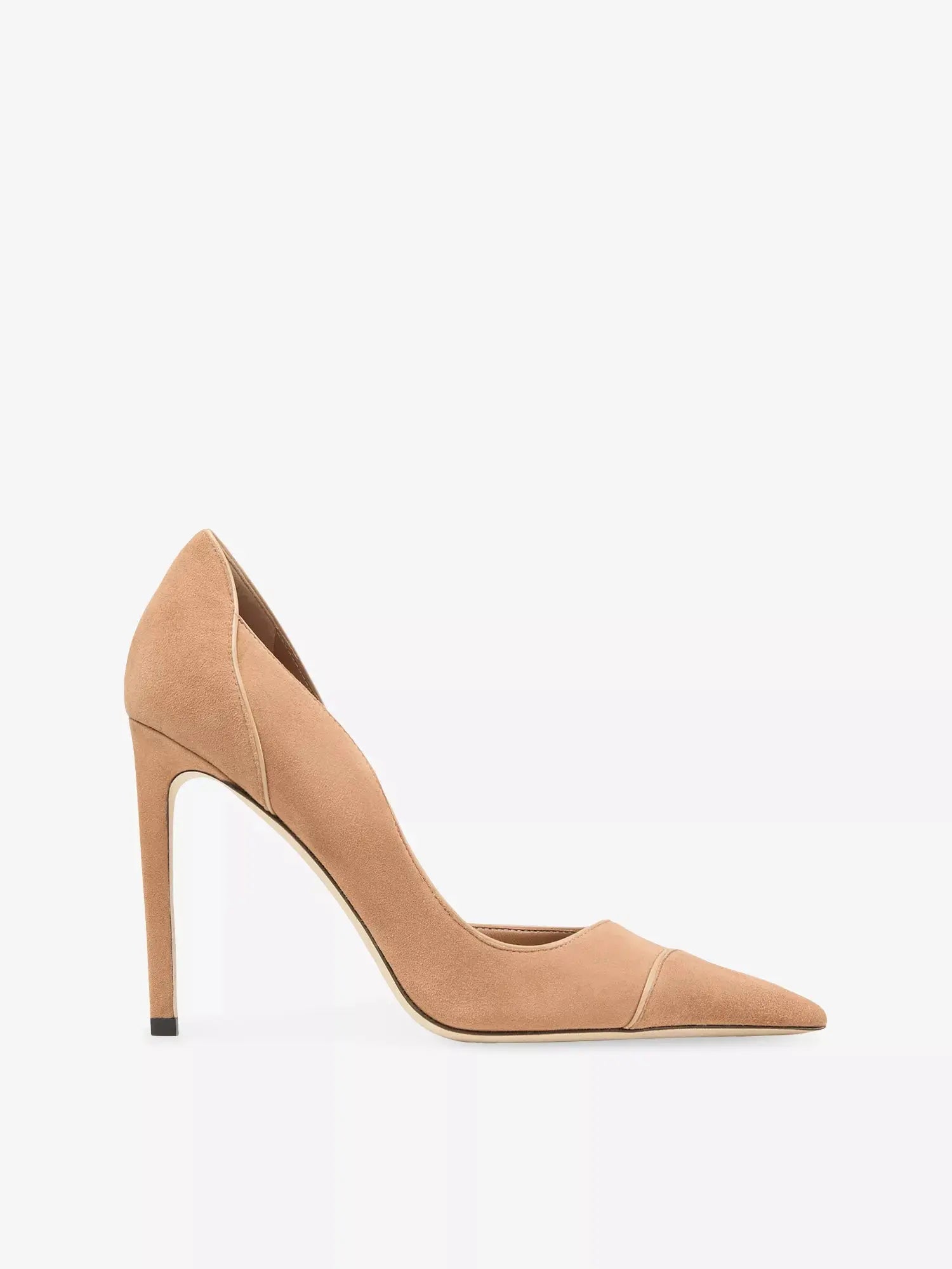 Jimmy Choo Women's Brigitte 100 Patent Suede Heeled Courts Jimmy Choo