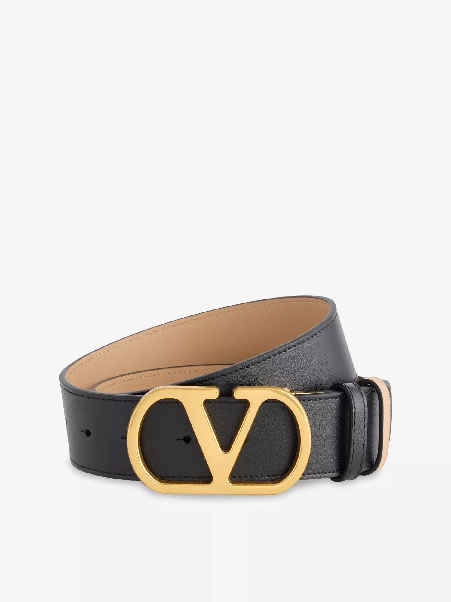 Valentino Garavani Women's VLogo Signature Reversible Leather Belt Valentino Garavani