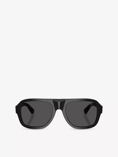 Burberry Women's BE4478 Aviator-Frame Acetate Sunglasses Burberry