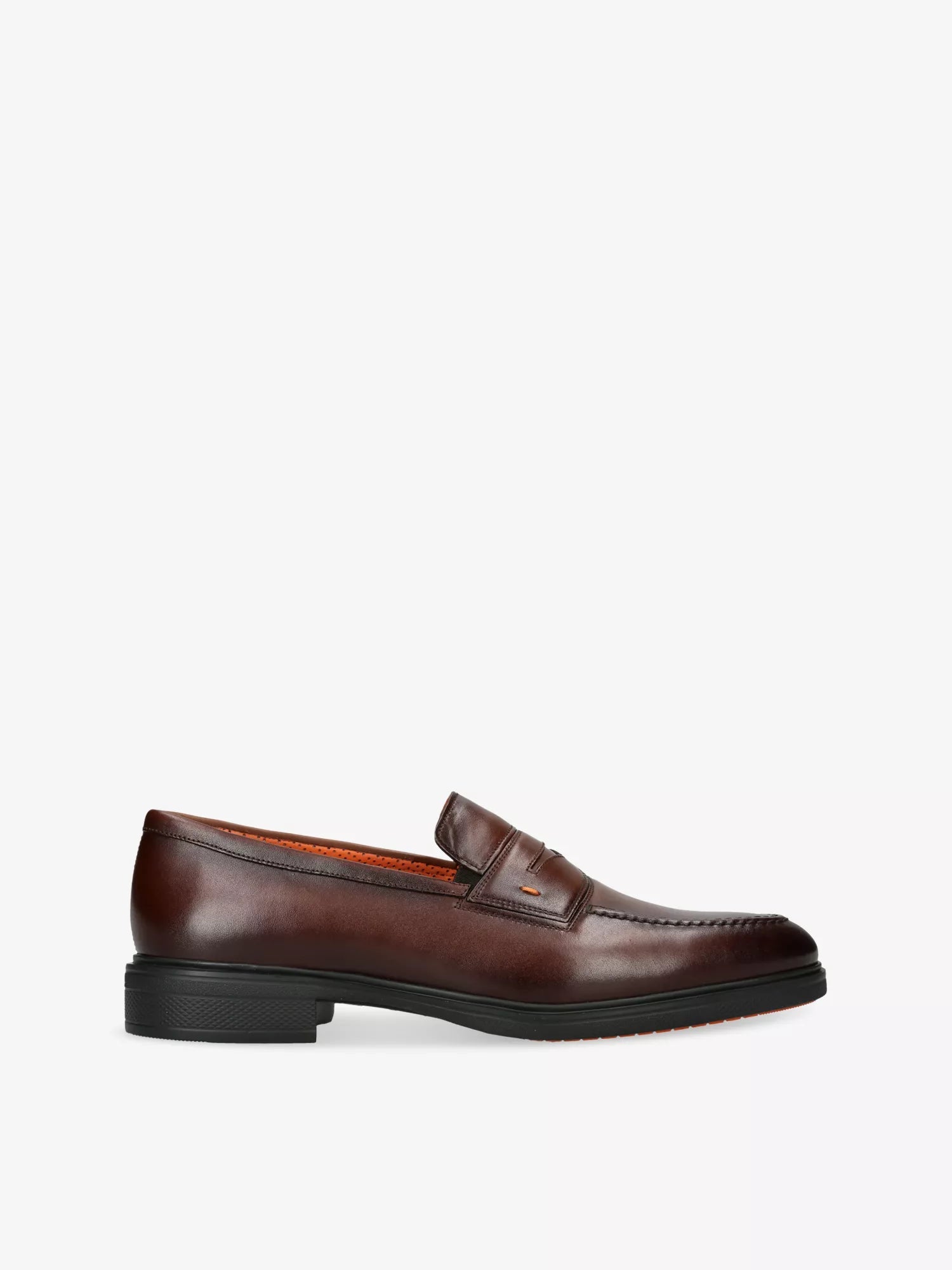 Santoni Men's Easy Leather Loafers Santoni