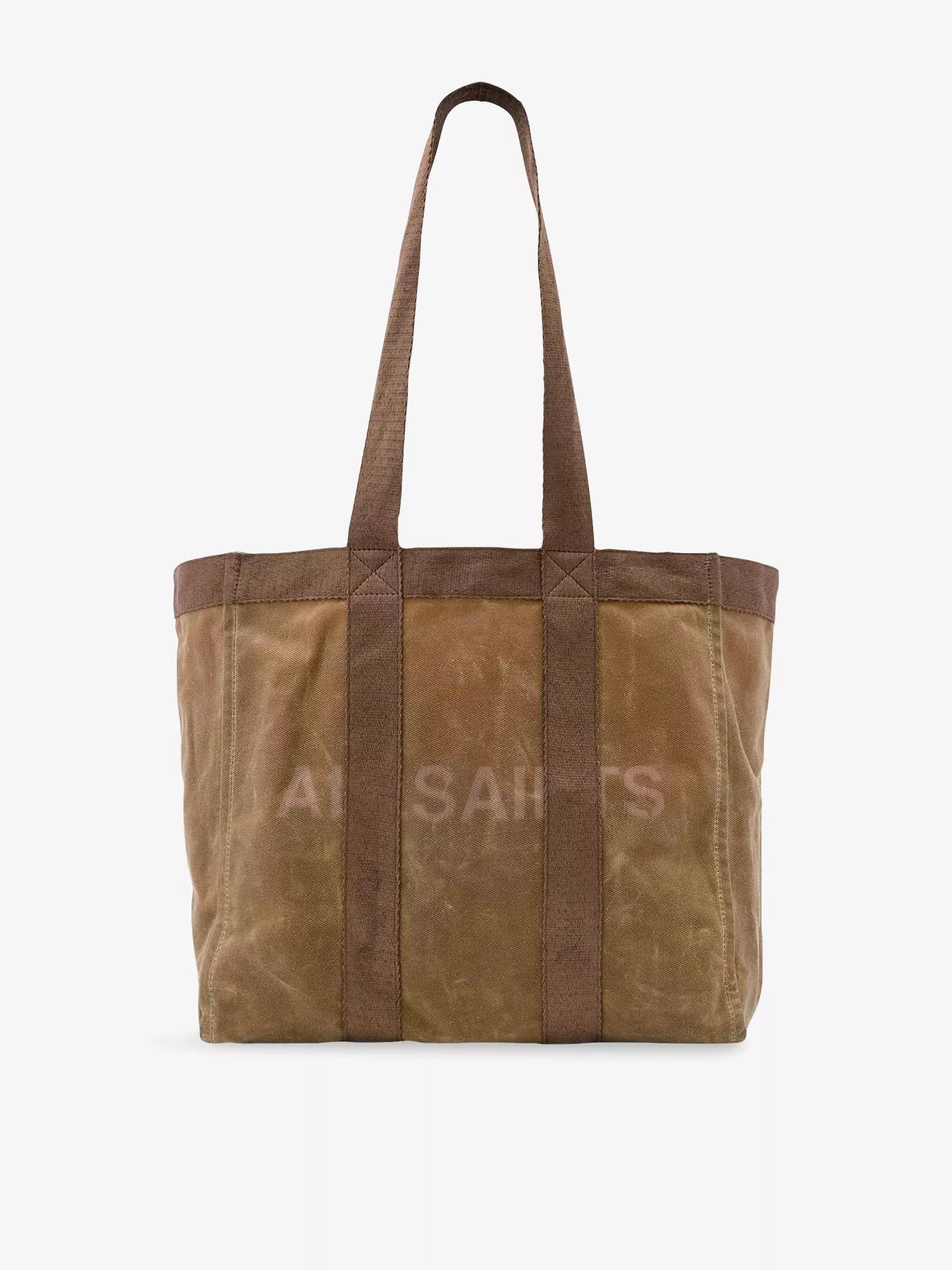 AllSaints Men's Layo Washed Cotton-Canvas Tote Bag Allsaints