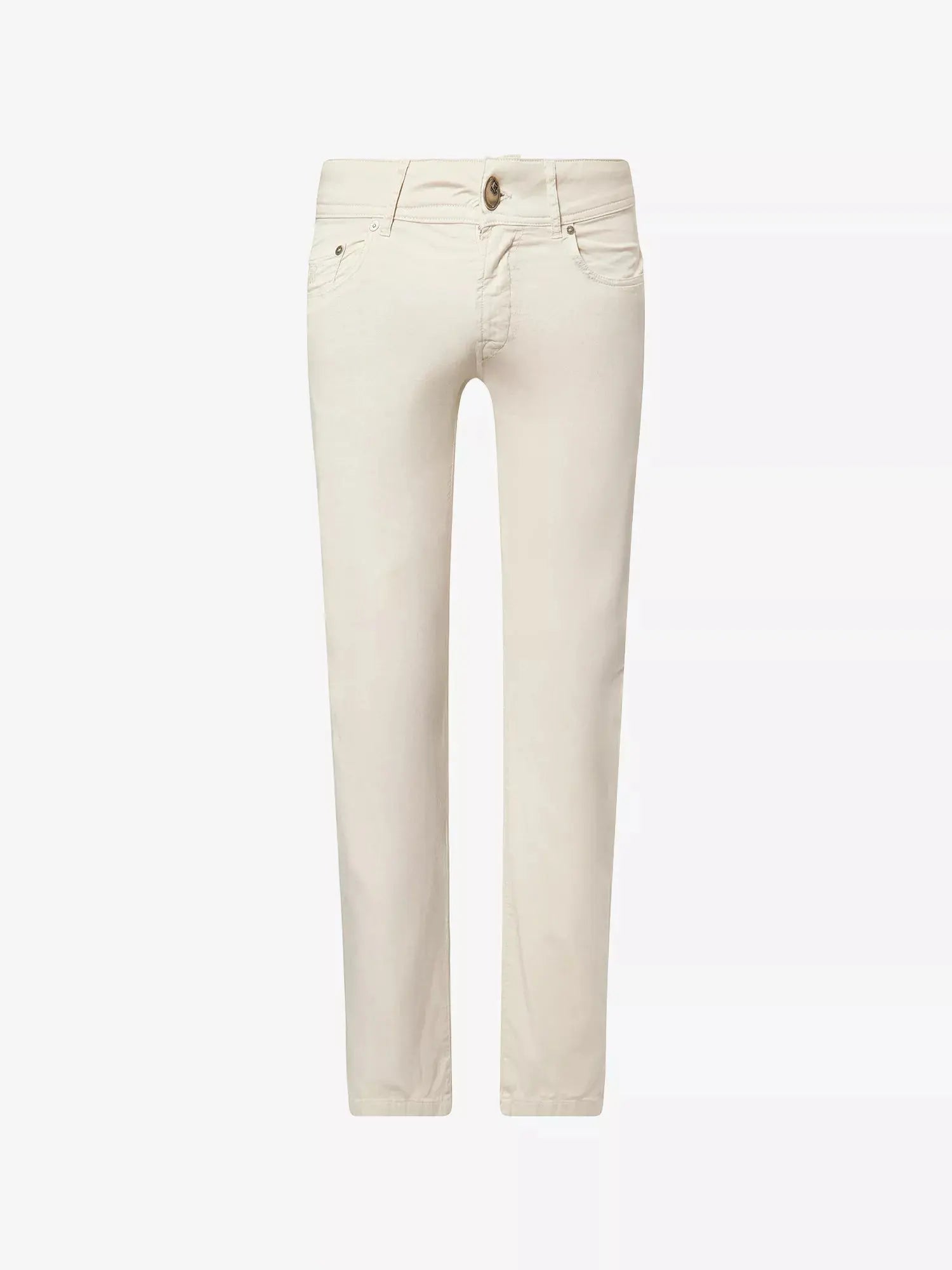Corneliani Men's Straight-Leg Cotton-Blend Chinos Corneliani