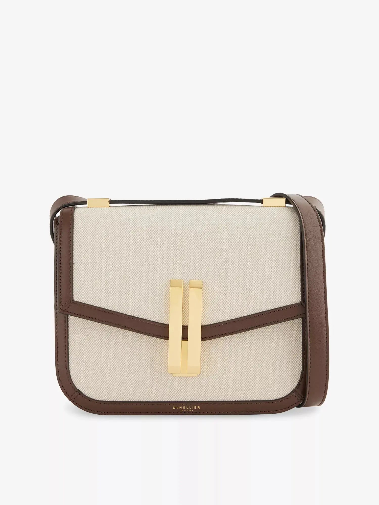 DeMellier Women's The Vancouver Canvas and Leather Cross-Body Bag DeMellier