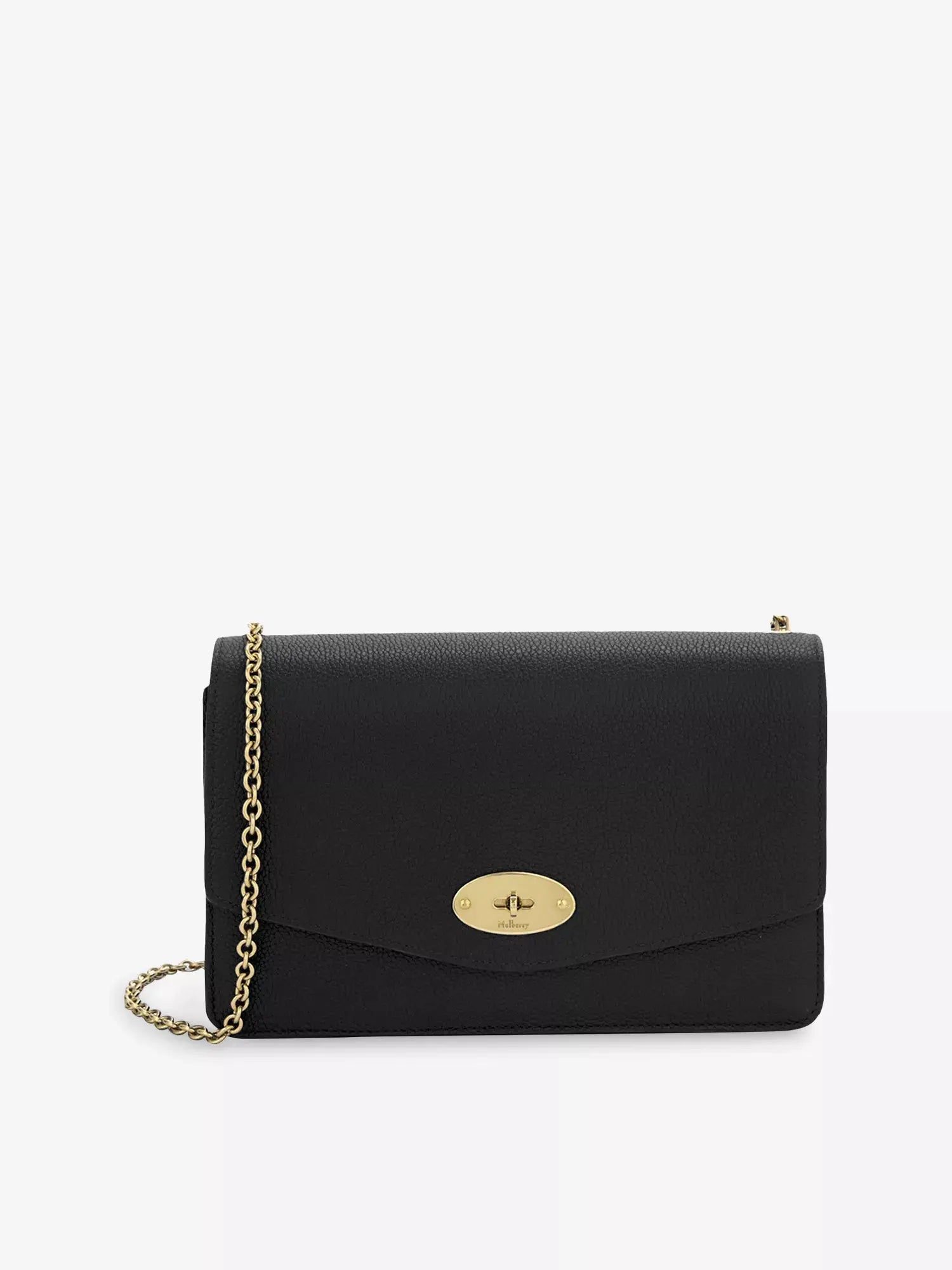 Mulberry Women's Darley Small Grained-Leather Clutch Bag Mulberry
