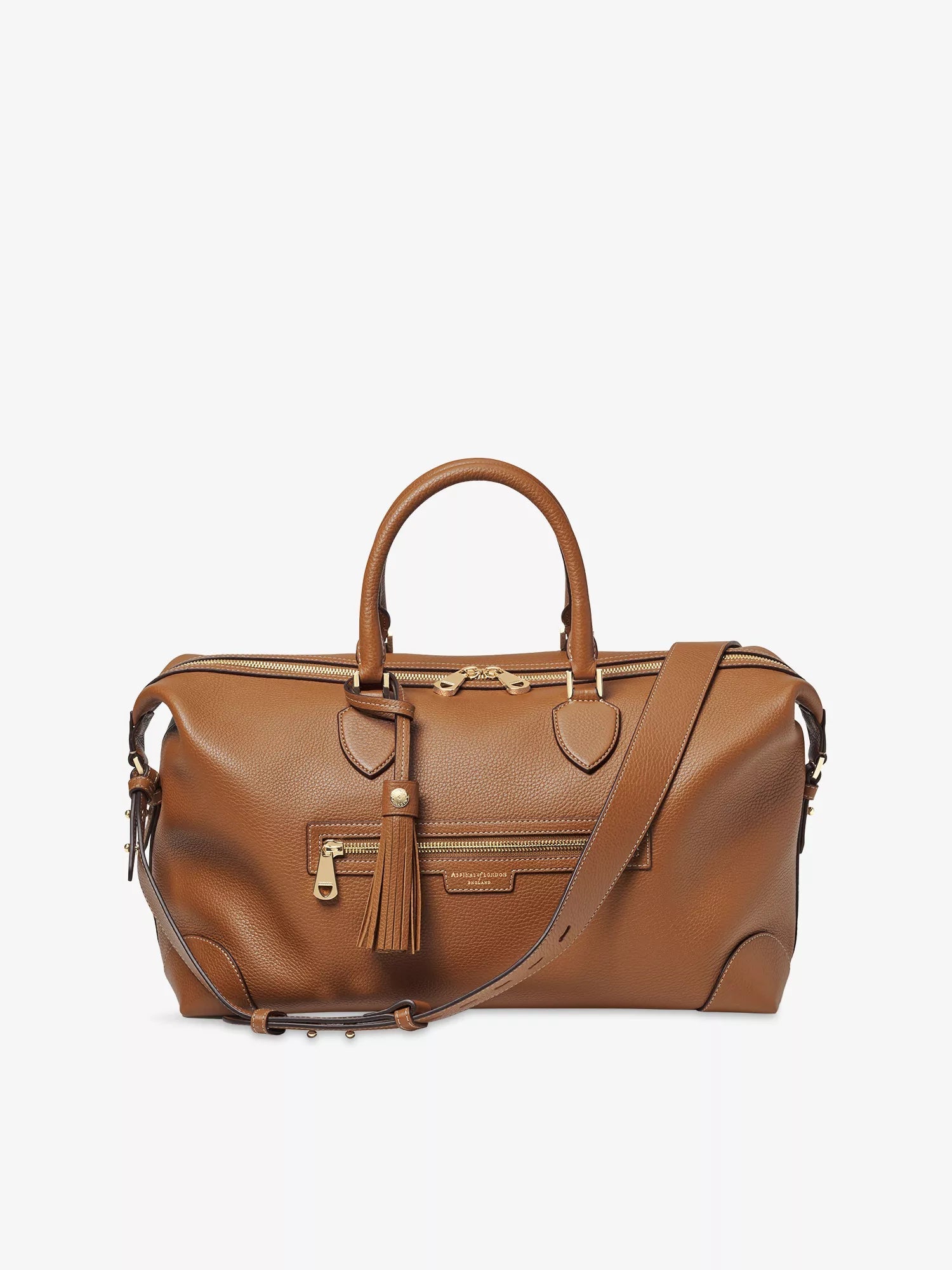 Aspinal of London Men's Husdon Leather Flight Bag Aspinal of London