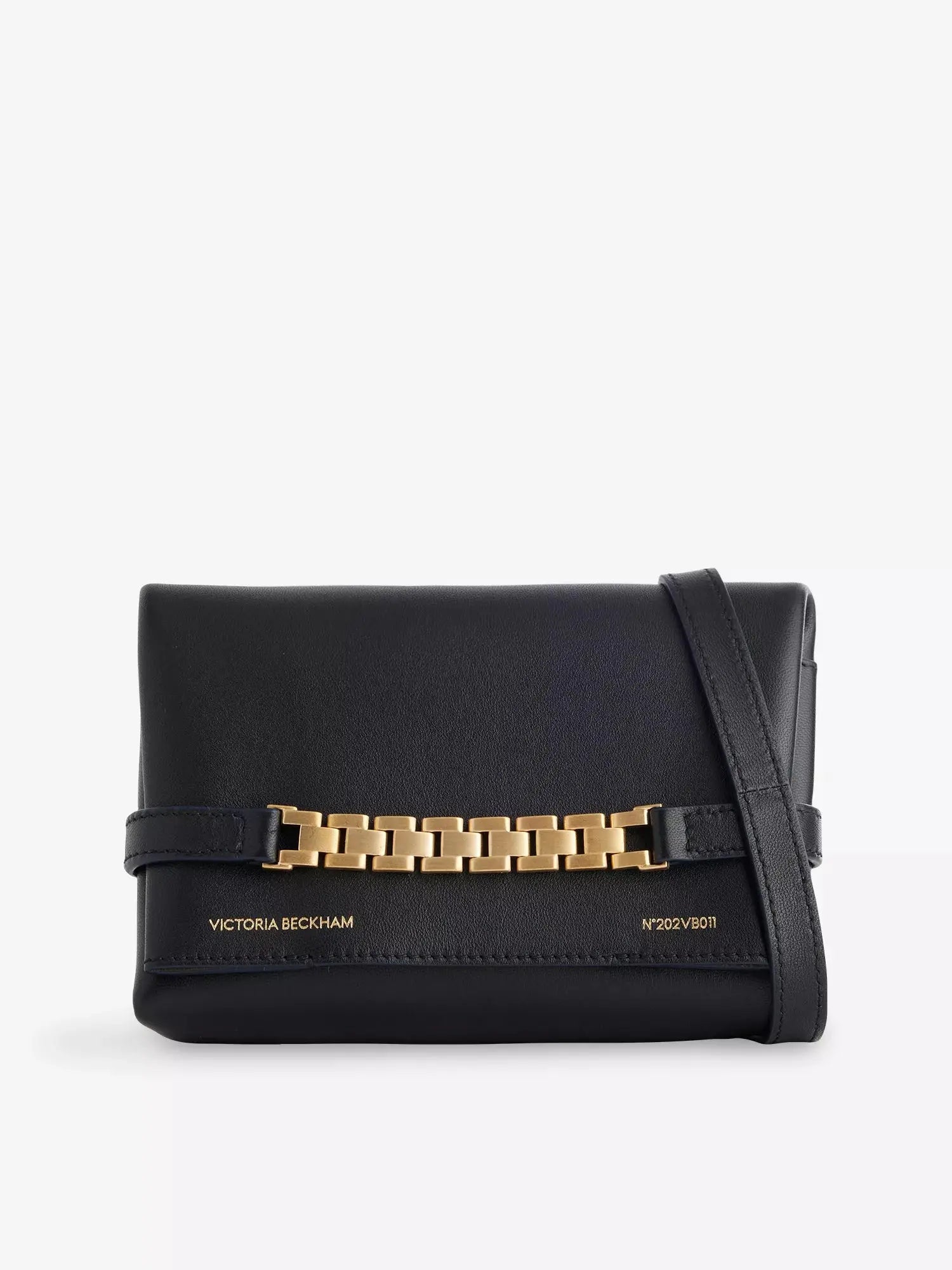 Victoria Beckham Women's Chain Mini Pouch Leather Bag Victoria Beckham