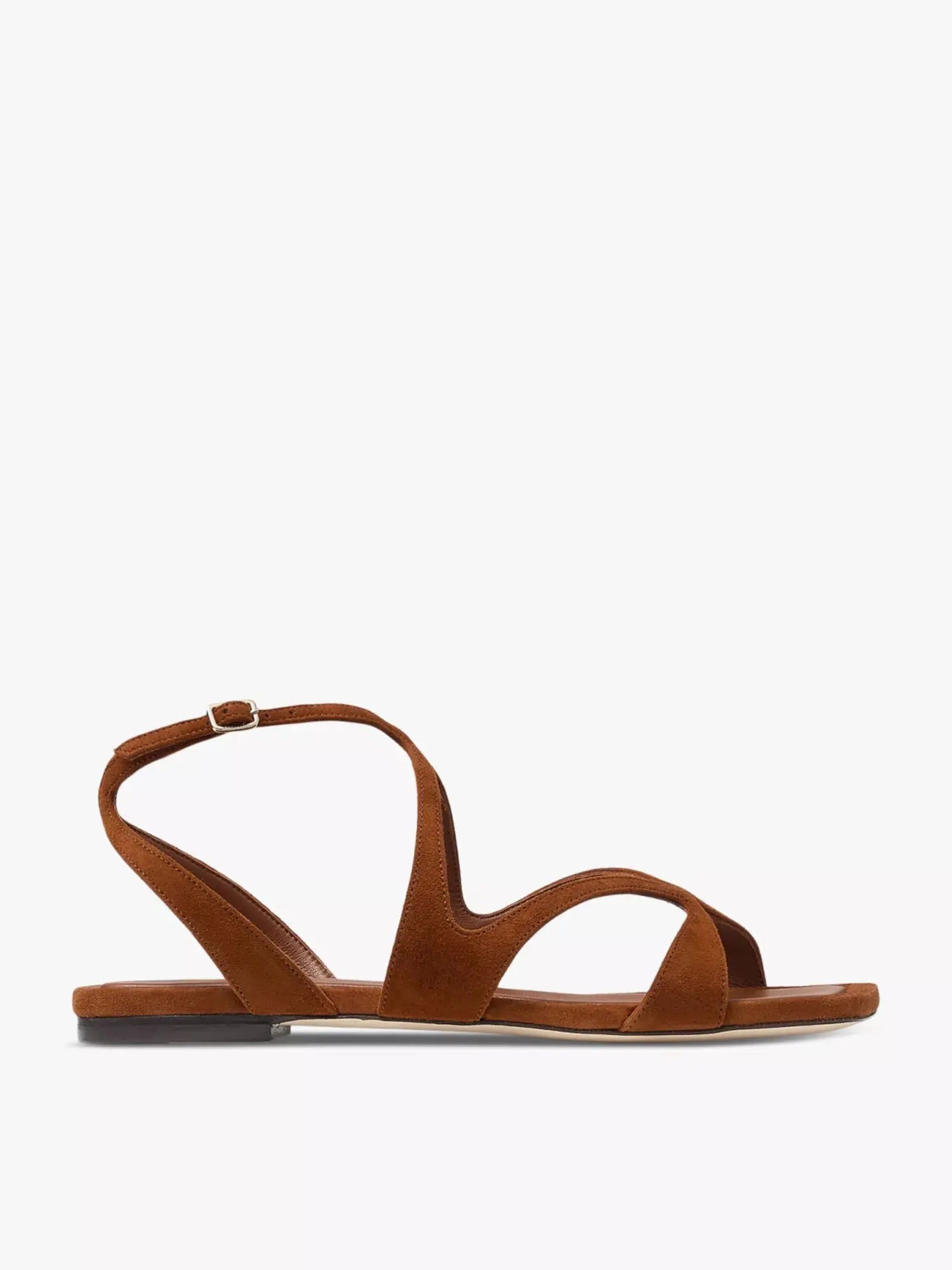 Jimmy Choo Women's Ayla suede flat sandals Jimmy Choo