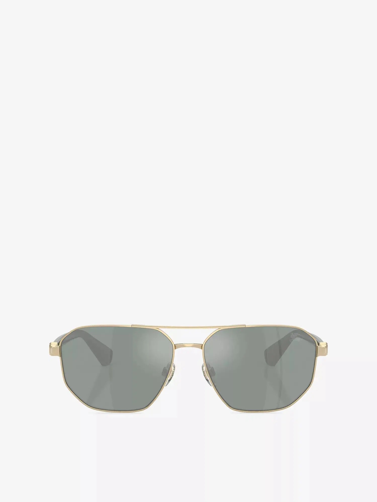 Burberry Women's BE3166 Aviator-Frame Metal Sunglasses Burberry