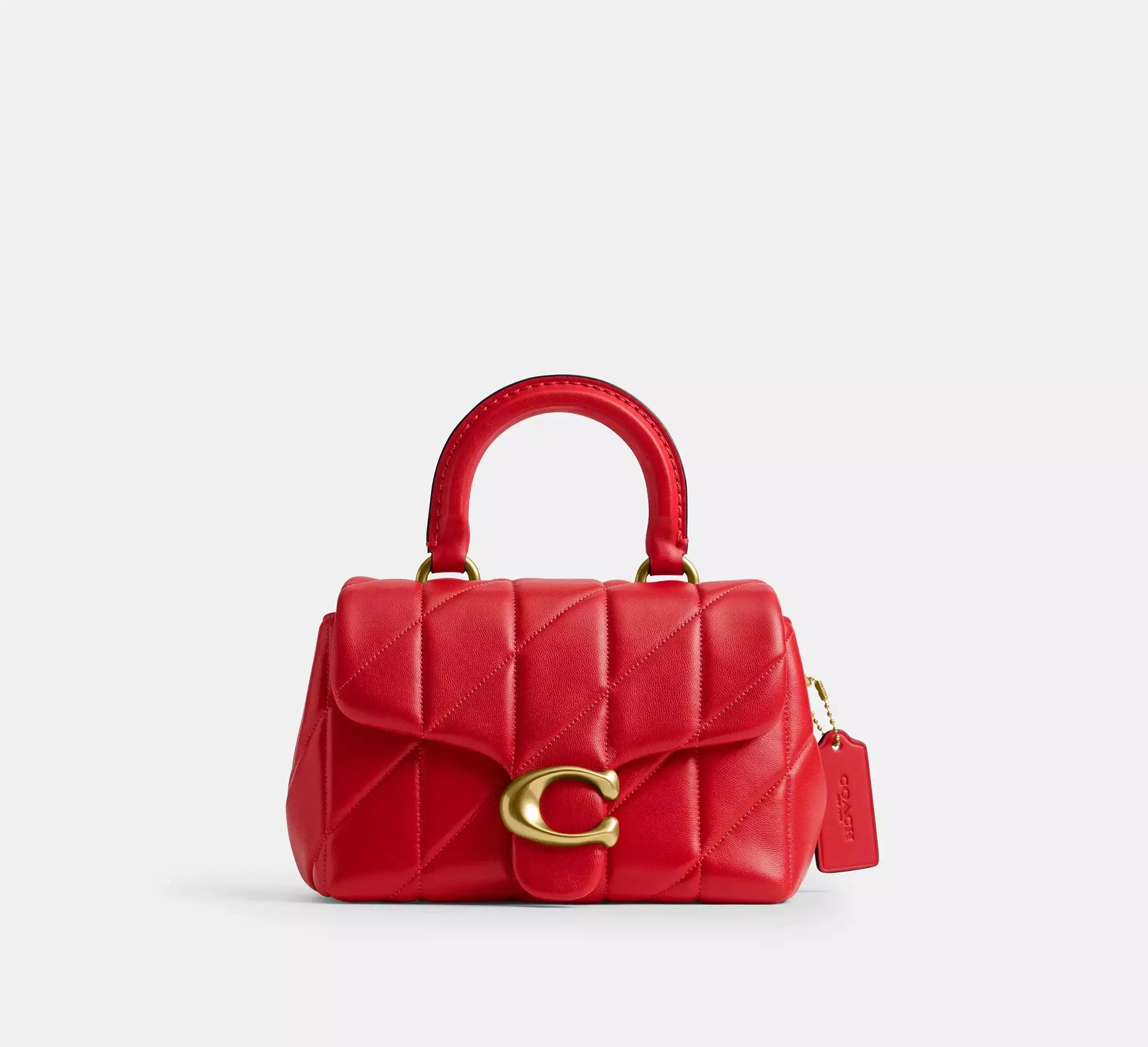 Coach Women's Tabby Top Handle Bag With Quilting Coach