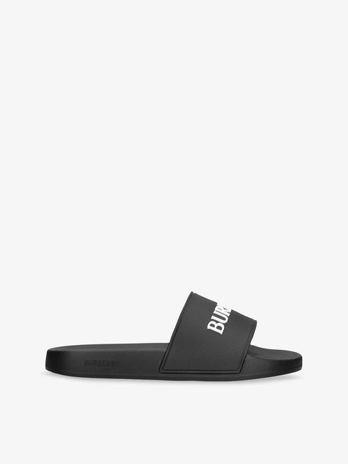 Burberry Men's Furley Rubber Sliders Burberry