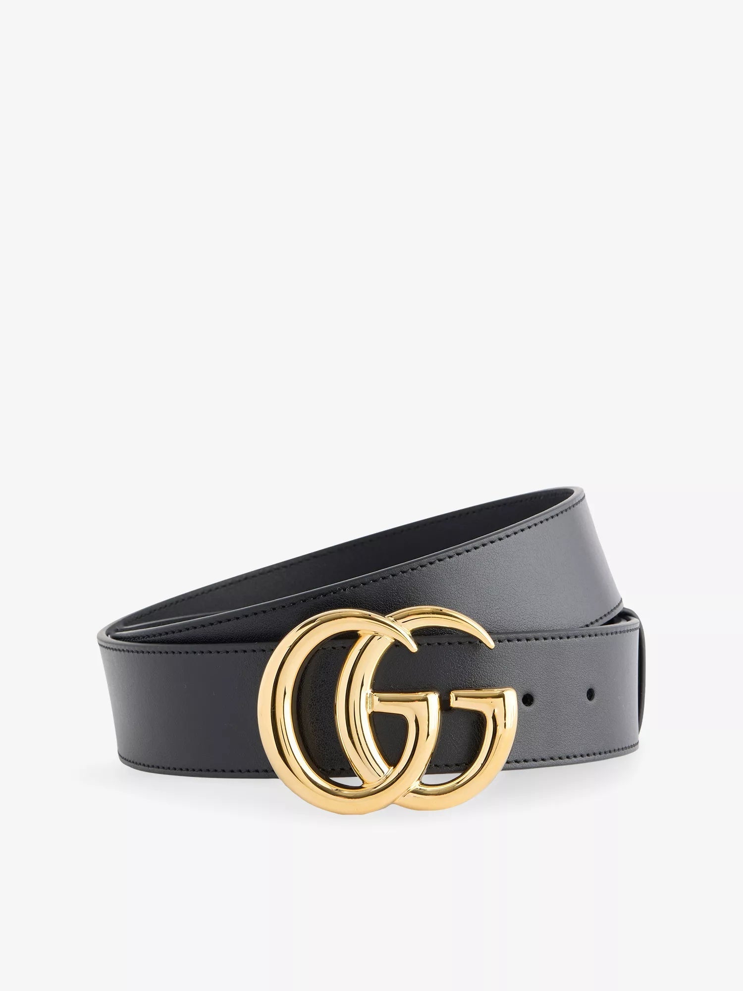 Gucci Men's Double G Leather Belt Gucci