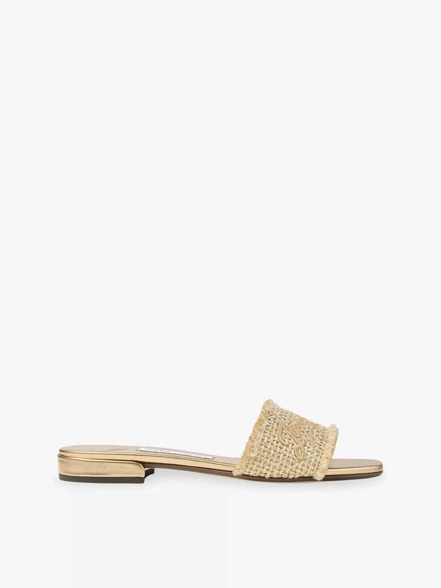 Jimmy Choo Women's Joa Frayed Woven Sandals Jimmy Choo