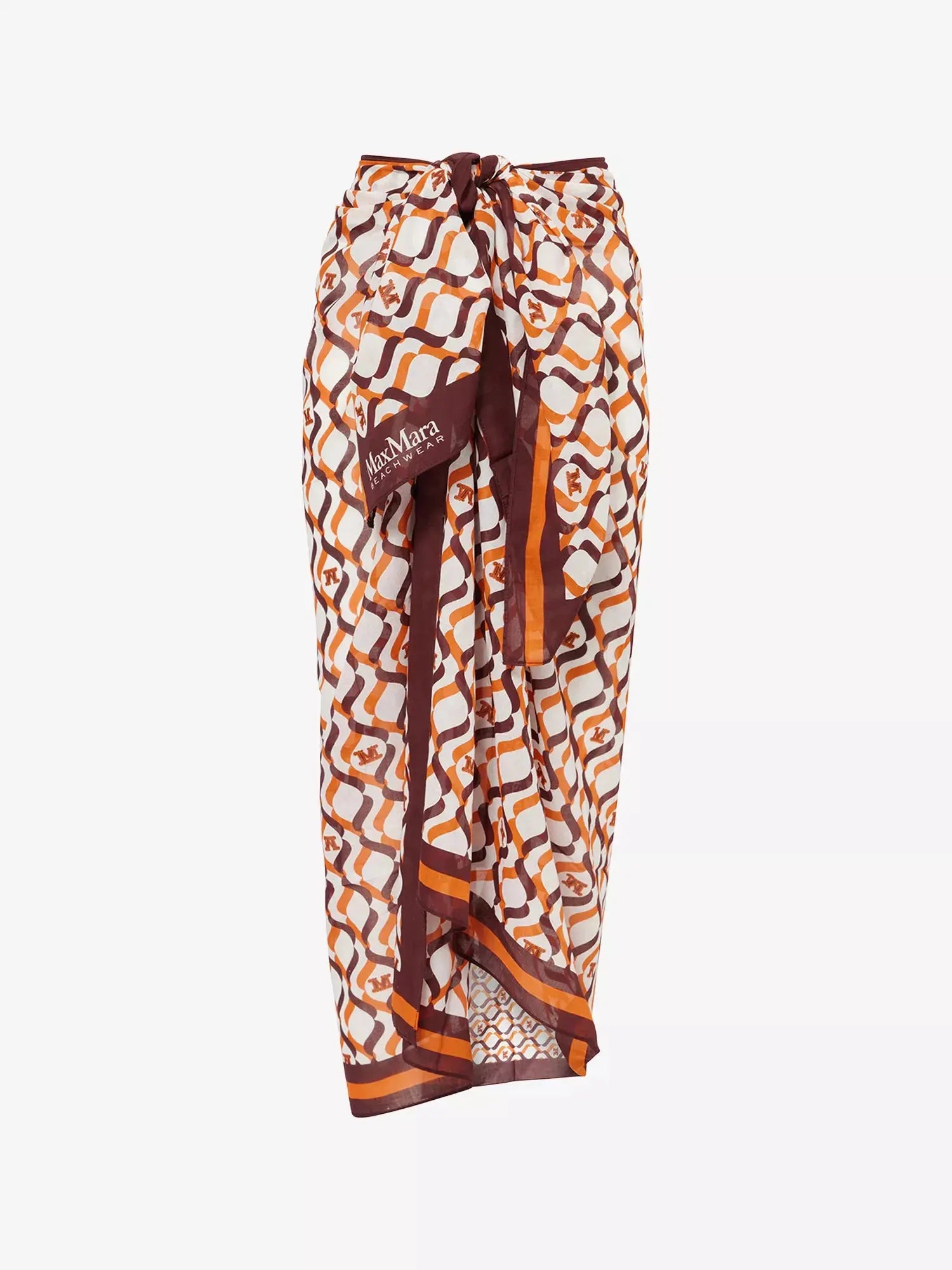 Max Mara Women's Elfi Pareo Printed Cotton-Muslin Sarong Max Mara