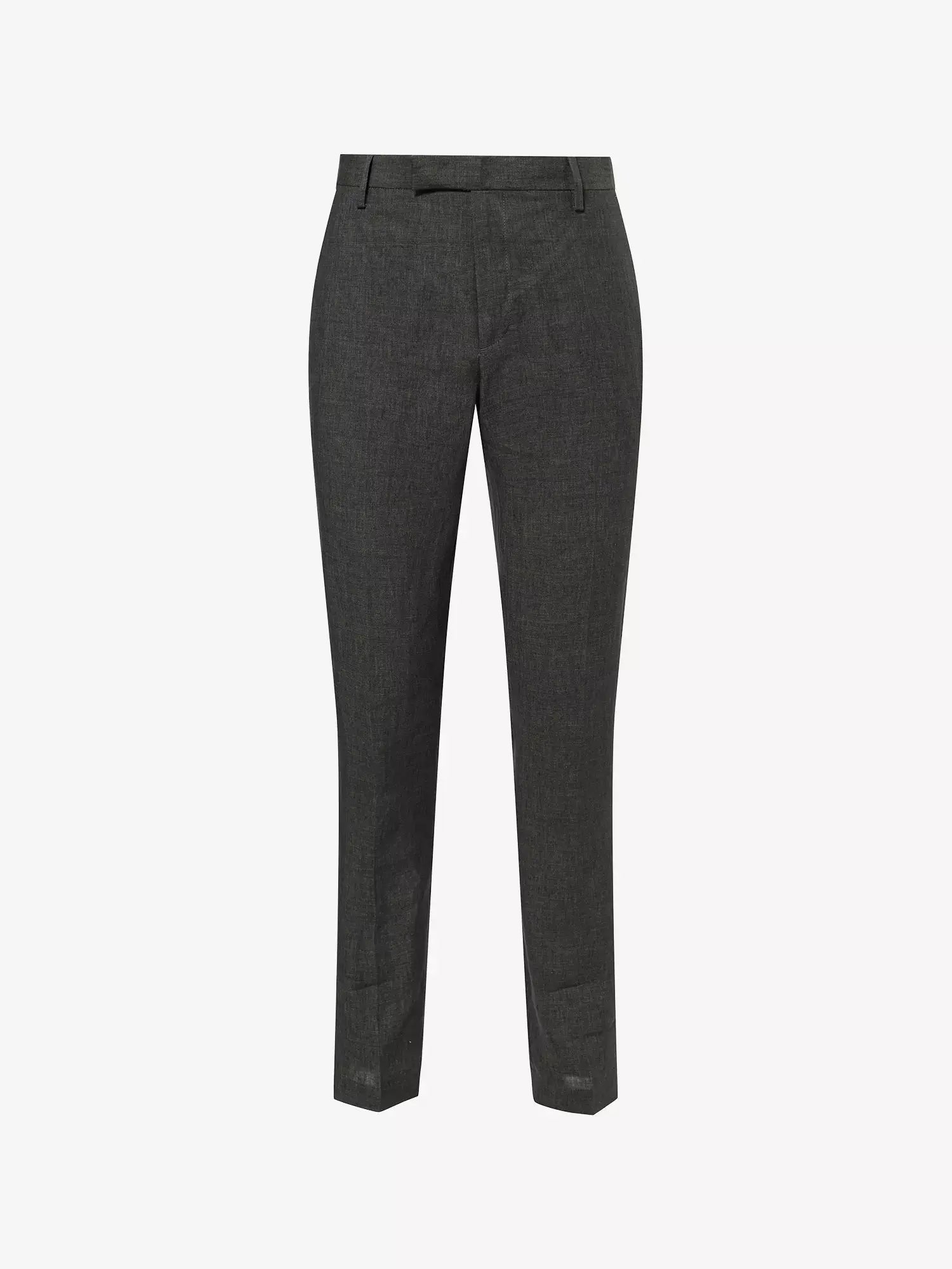 Sunspel Men's Tapered-Leg Tailored Linen Trousers Sunspel