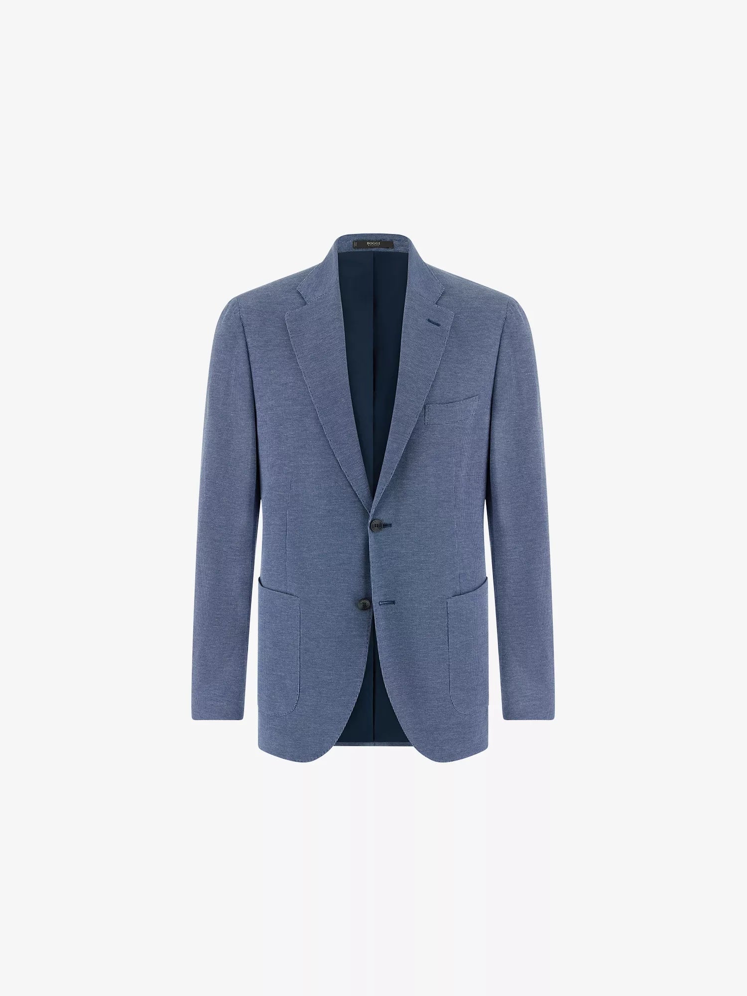 Boggi Milano Men's Pinpoint Single-Breasted Cotton-Blend Blazer Boggi Milano