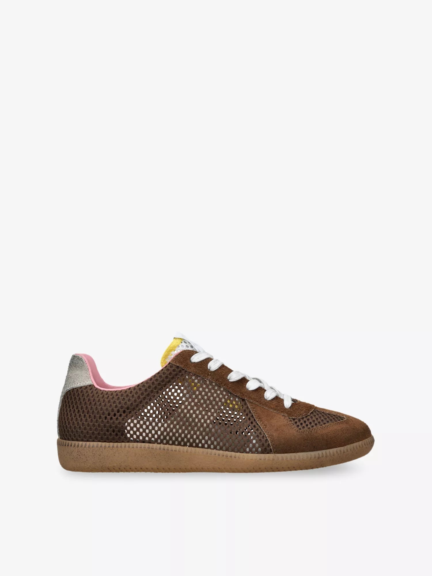 Maison Margiela Men's Suede and Mesh Trainers Maison Margiela