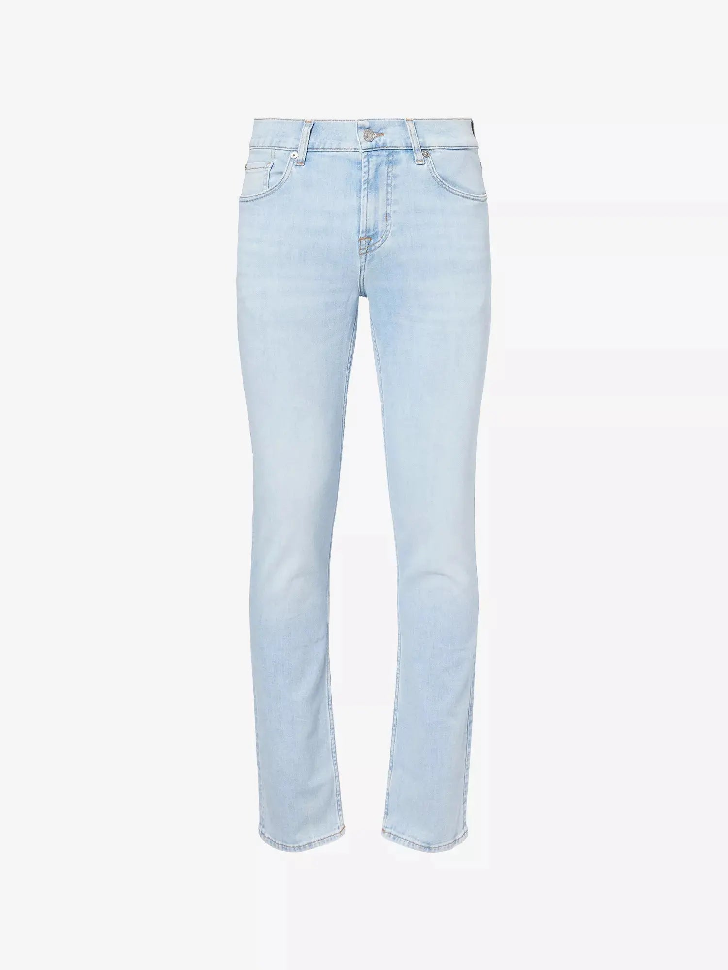 7 For All Mankind Men's Slimmy Tapered Brand-Patch Stretch-Denim Jeans 7 For All Mankind