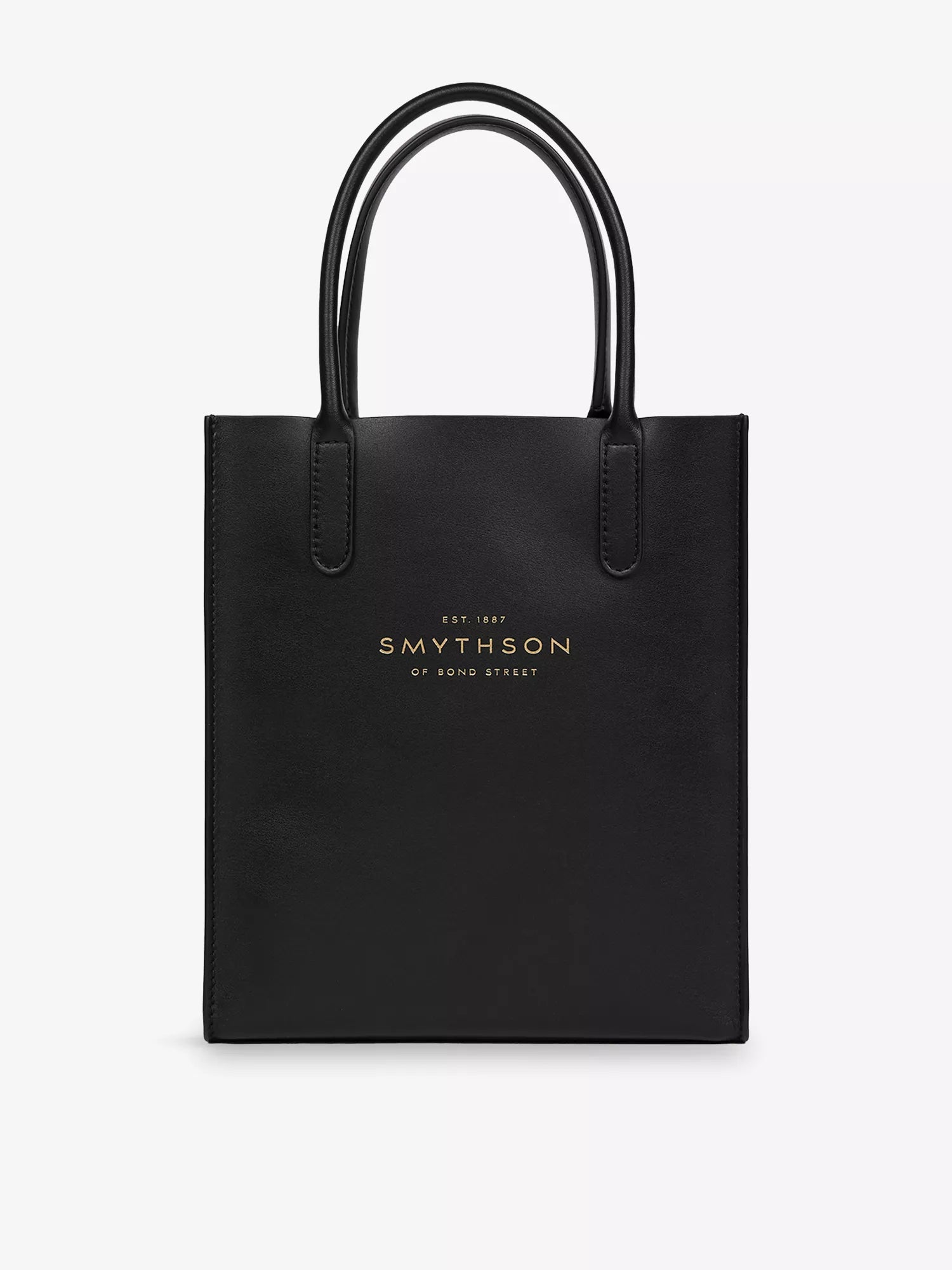Smythson Men's Pavilion Kingly Mini Leather Tote Bag Smythson