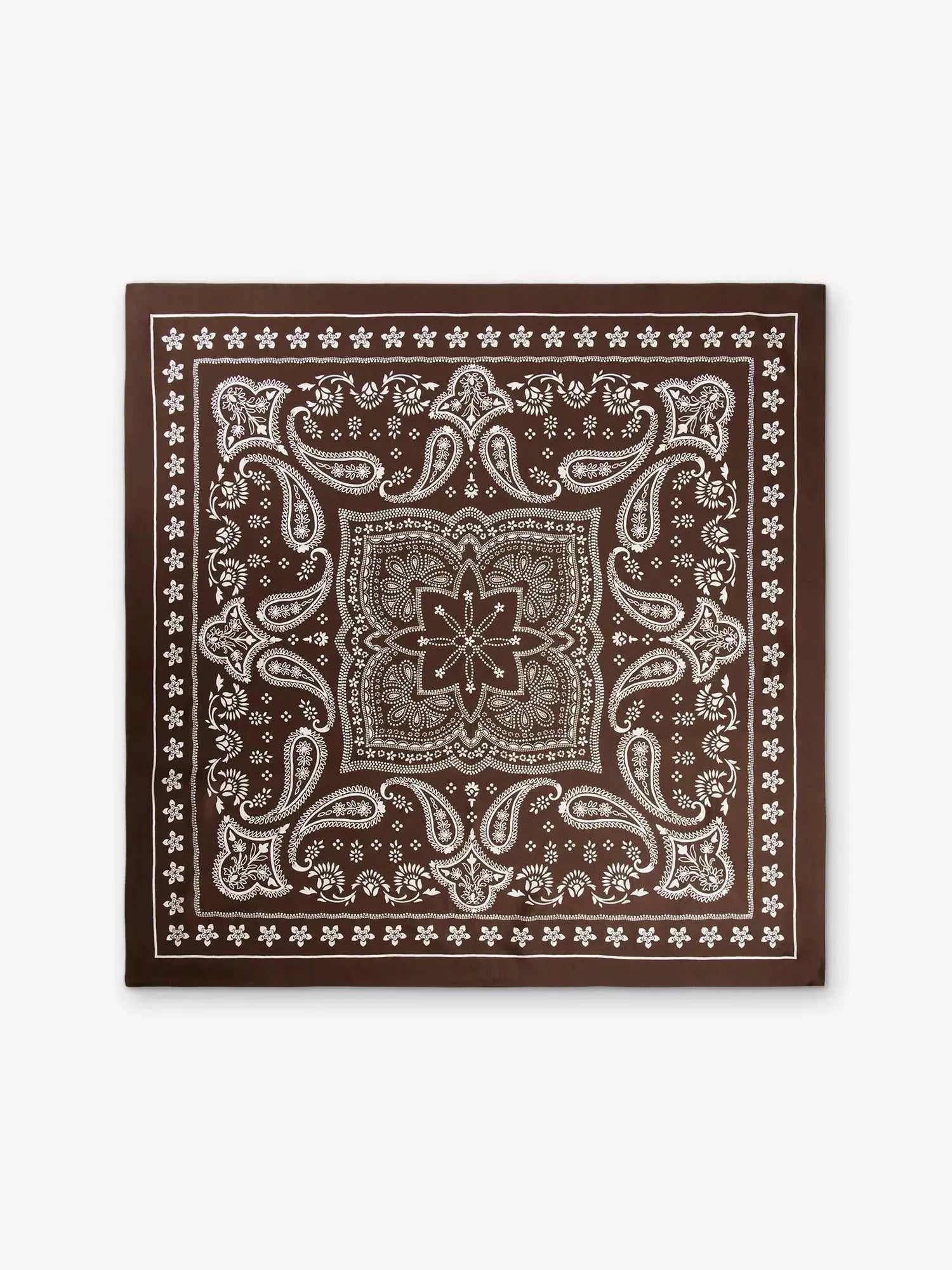 Sandro Women's Bandana-Print Square Silk Scarf Sandro