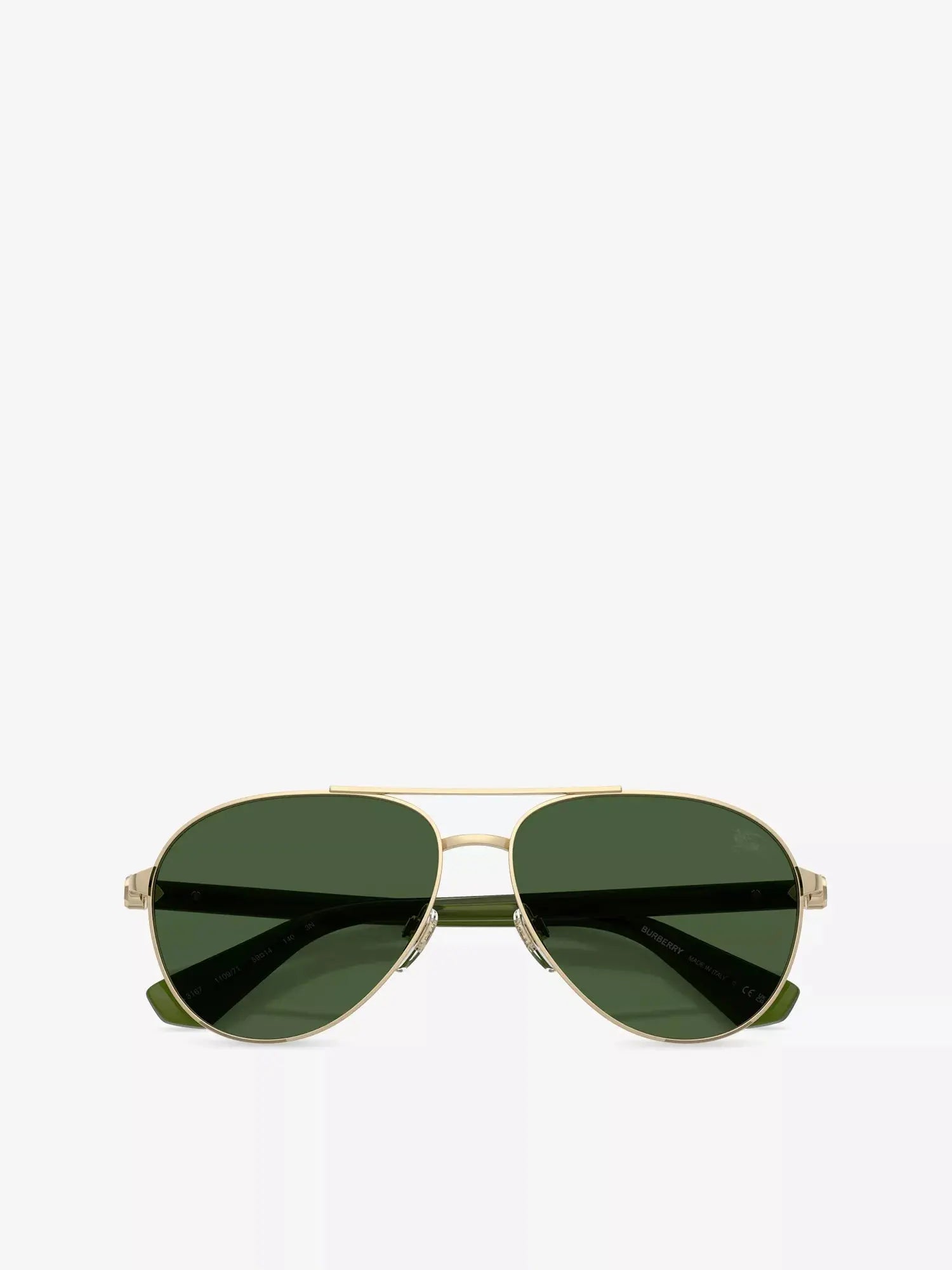 Burberry Women's BE3167 Aviator-Frame Metal Sunglasses Burberry
