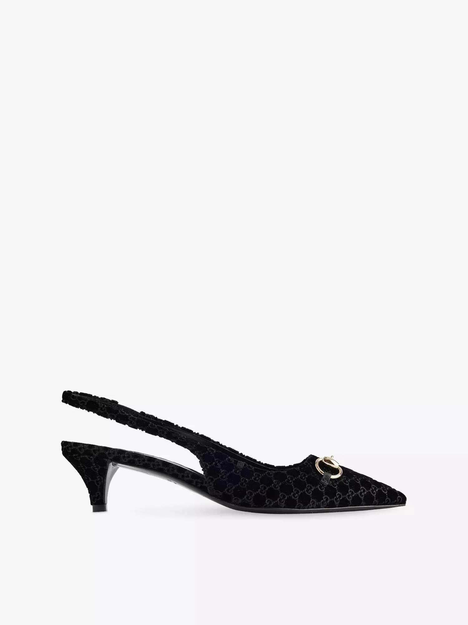 Gucci Women's Erin Velvet Slingback Pumps Gucci