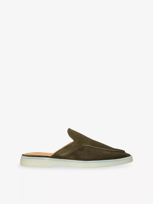 Aurelien Women's Yacht Suede Slippers Aurelien