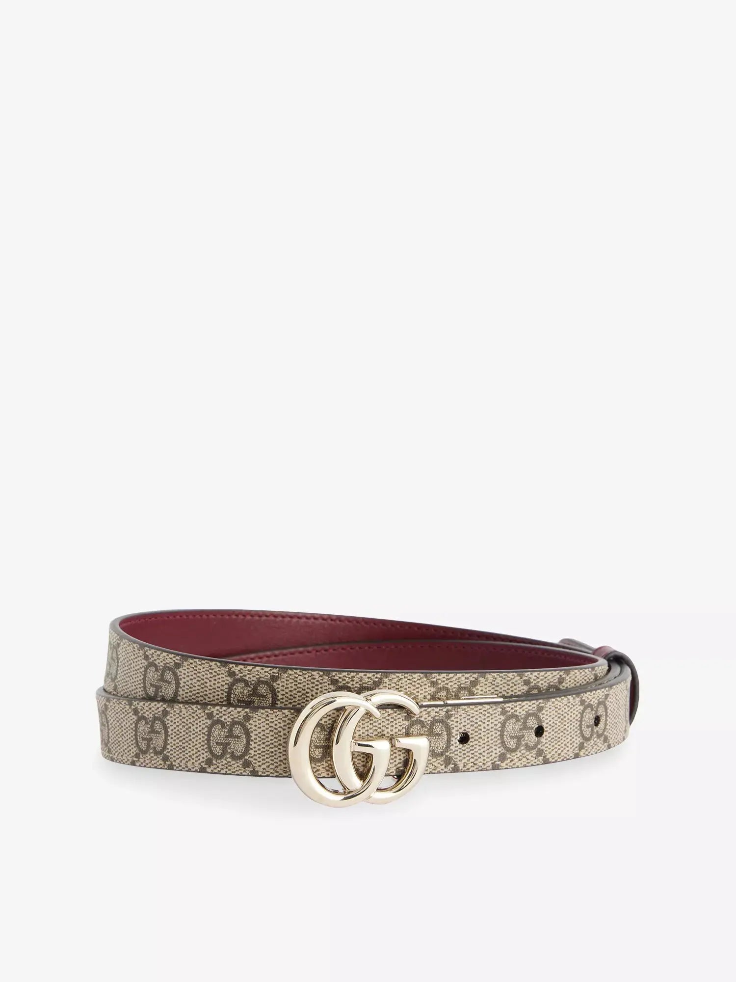 Gucci Women's Reversible Marmont Canvas Belt Gucci